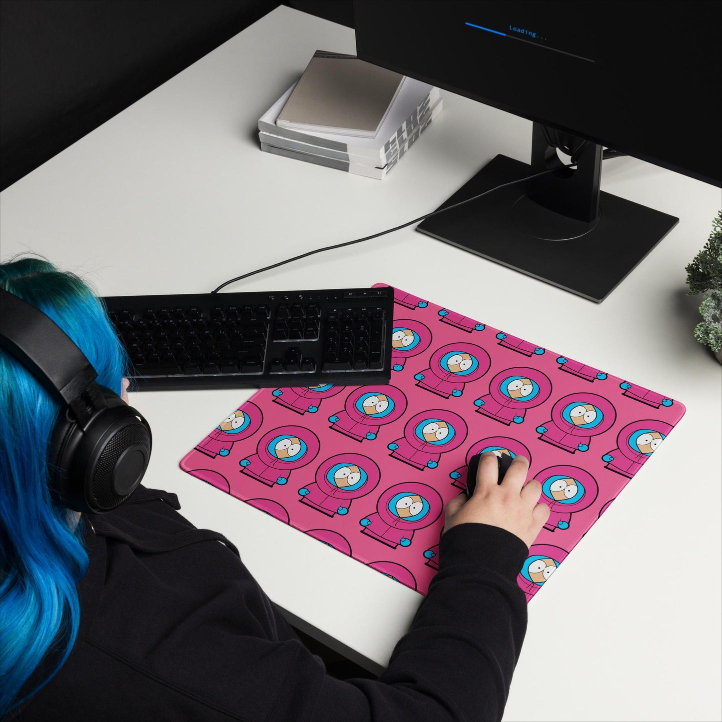 Kenny McCormick Ken Ryan Gosling Barbie South Park Kenny Gaming mouse pad 18″×16″ Mouse Pads Barbie Ken Kenny Movies South Park TV Shows Next Cult Brand