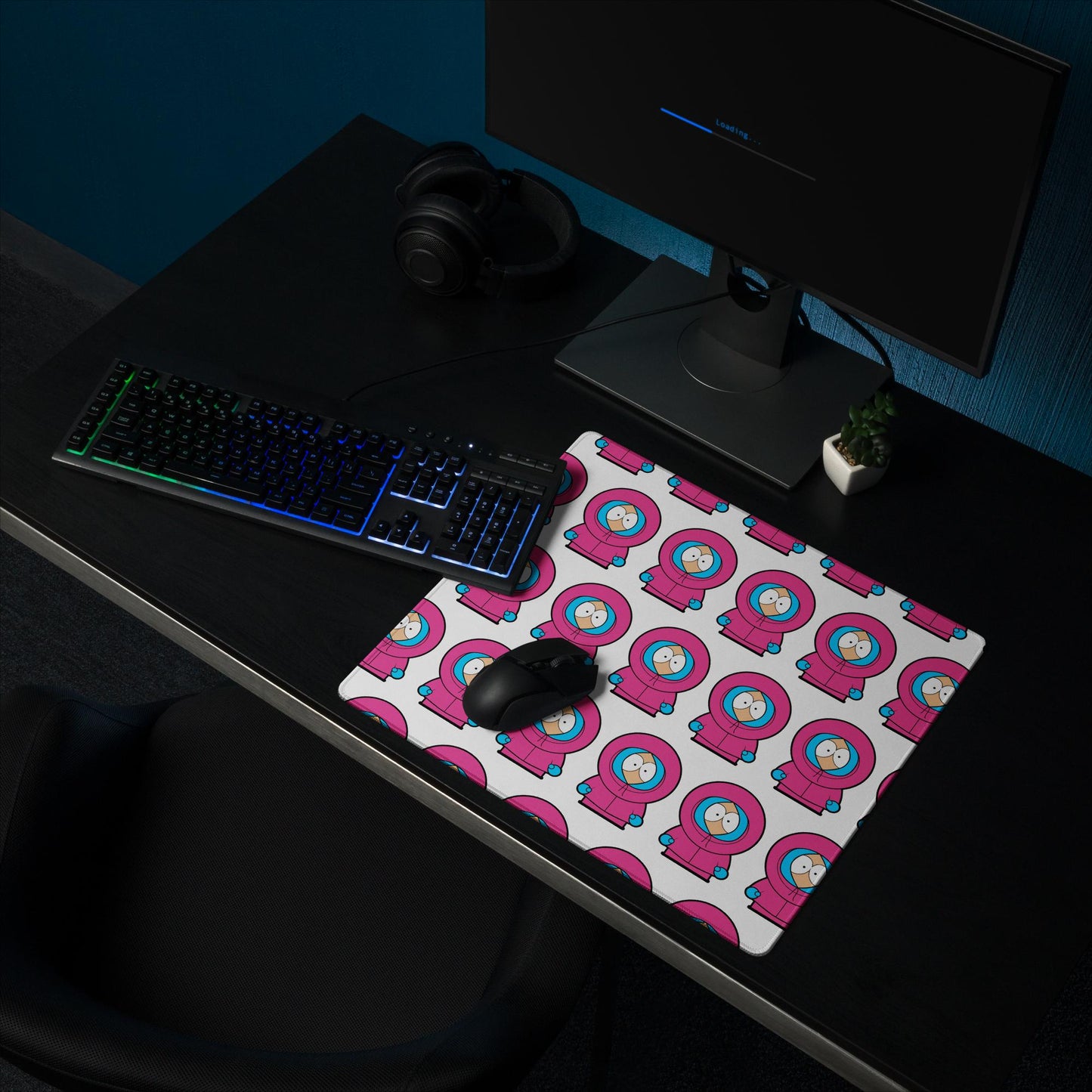 Kenny McCormick Ken Ryan Gosling Barbie South Park Kenny Gaming mouse pad 18″×16″ Mouse Pads Barbie Ken Kenny Movies South Park TV Shows Next Cult Brand