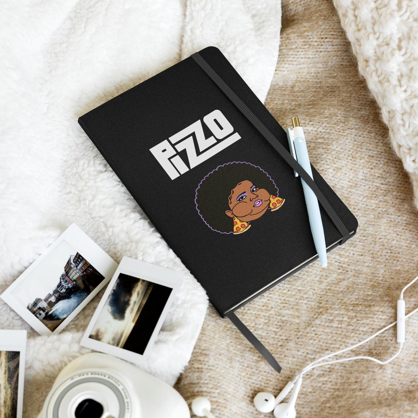 Pizzo Lizzo Pizza Lizzo Merch Lizzo Gift Song Lyrics Lizzo notebook Black Notebooks Lizzo Music Next Cult Brand
