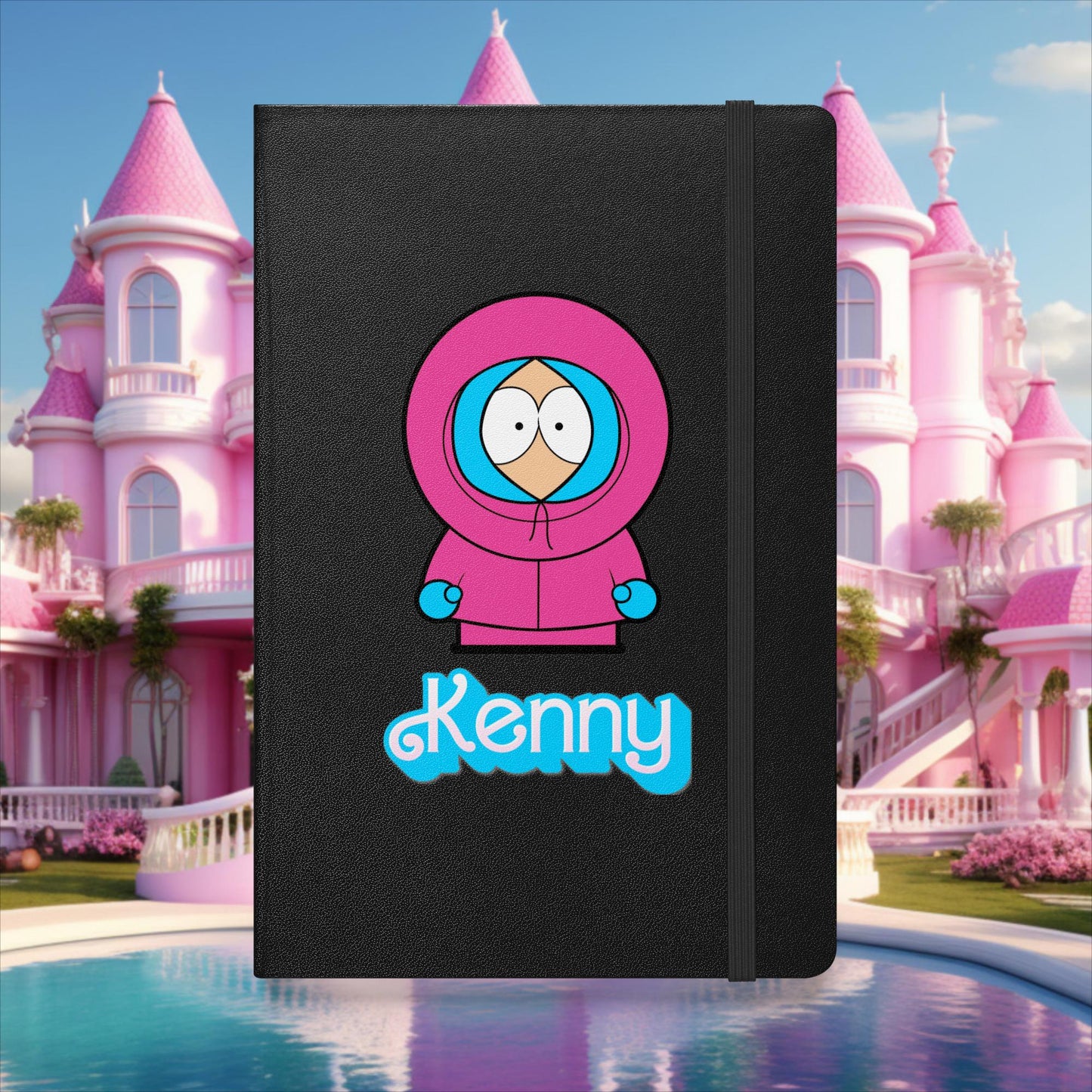Kenny McCormick Ken Ryan Gosling Barbie South Park Kenny Hardcover notebook Black Notebooks Barbie Ken Kenny Movies South Park TV Shows Next Cult Brand