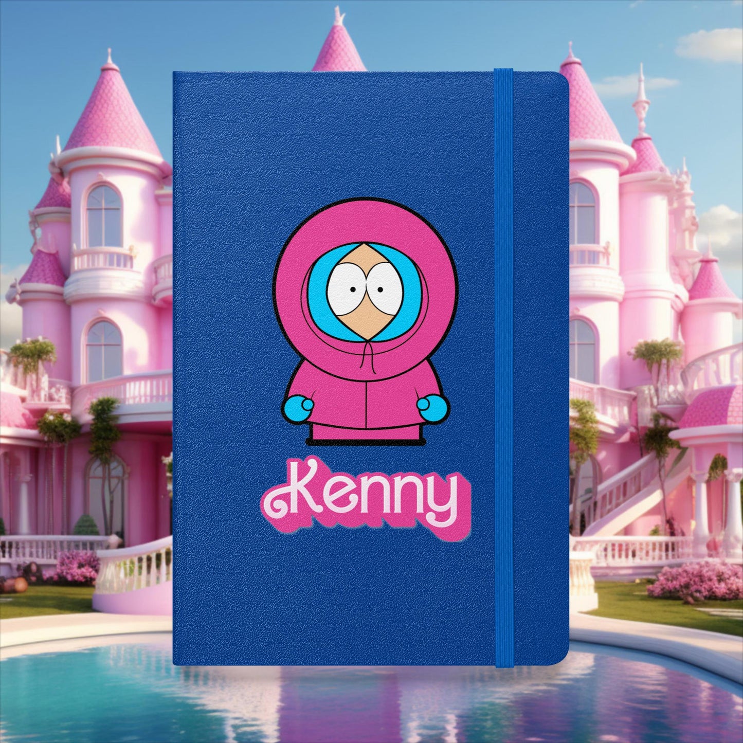 Kenny McCormick Ken Ryan Gosling Barbie South Park Kenny Hardcover bound notebook Blue Notebooks Barbie Ken Kenny Movies South Park TV Shows Next Cult Brand
