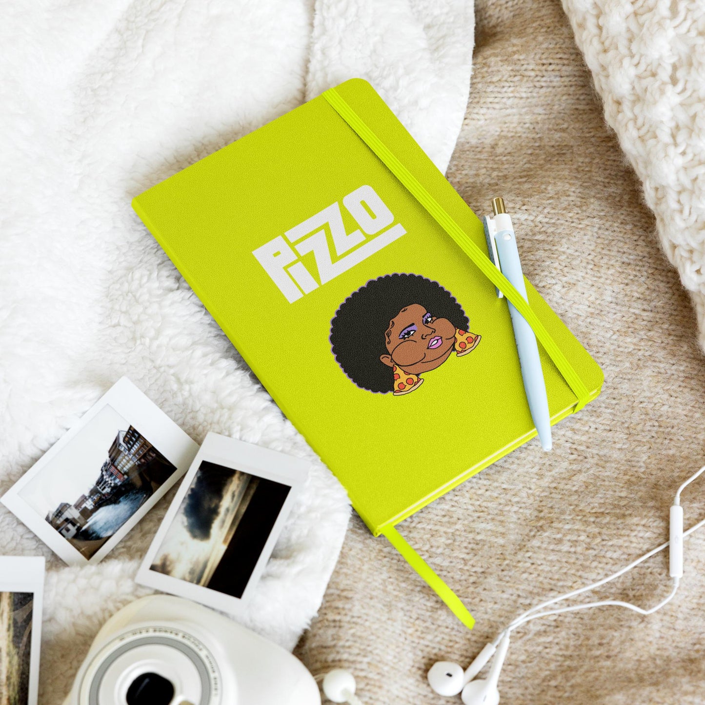 Pizzo Lizzo Pizza Lizzo Merch Lizzo Gift Song Lyrics Lizzo notebook Lime Notebooks Lizzo Music Next Cult Brand