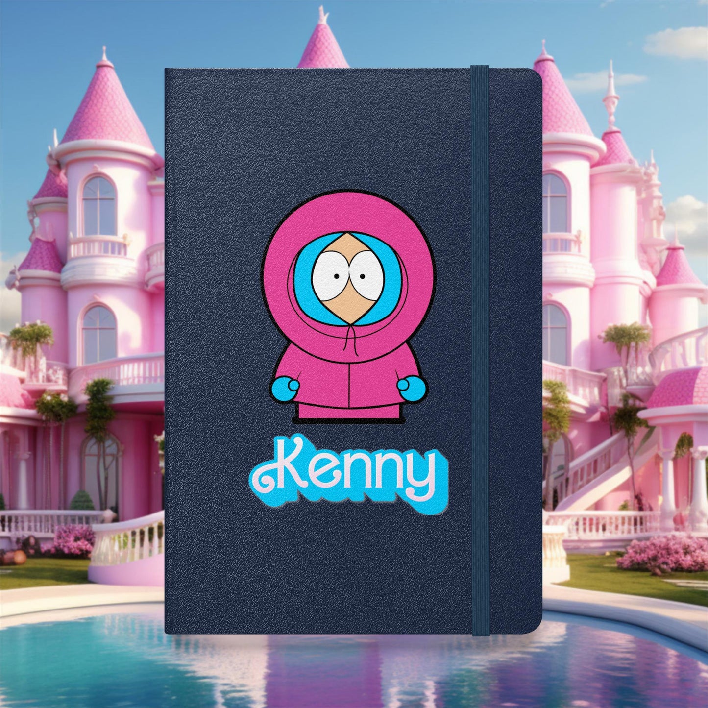 Kenny McCormick Ken Ryan Gosling Barbie South Park Kenny Hardcover notebook Navy Notebooks Barbie Ken Kenny Movies South Park TV Shows Next Cult Brand