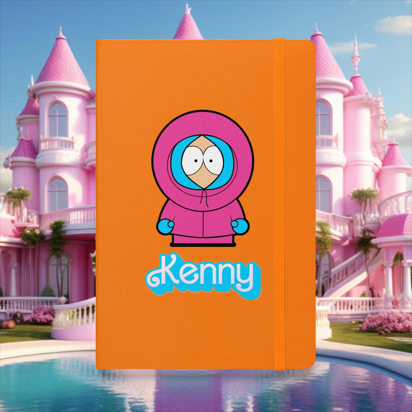 Kenny McCormick Ken Ryan Gosling Barbie South Park Kenny Hardcover notebook Orange Notebooks Barbie Ken Kenny Movies South Park TV Shows Next Cult Brand