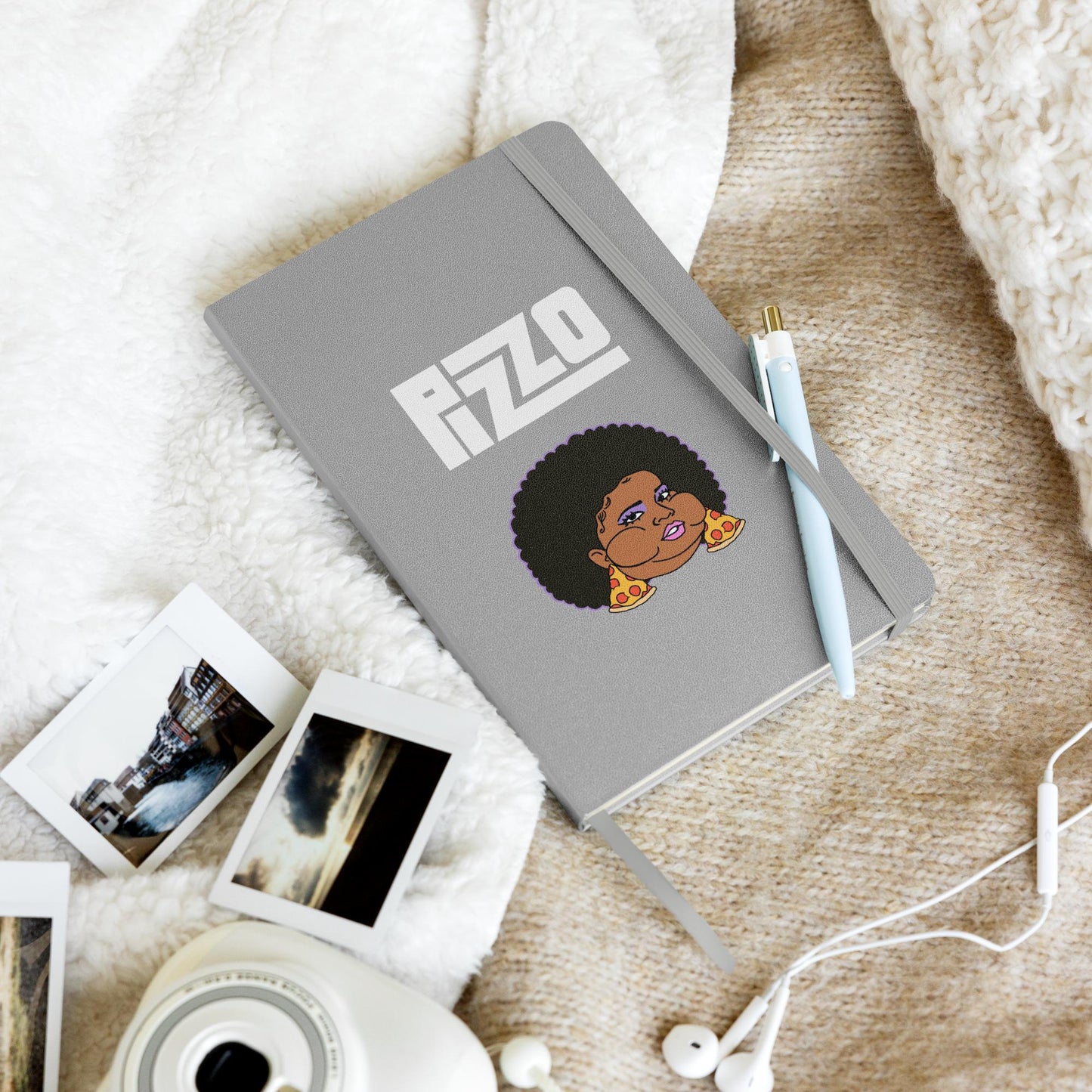 Pizzo Lizzo Pizza Lizzo Merch Lizzo Gift Song Lyrics Lizzo notebook Silver Notebooks Lizzo Music Next Cult Brand