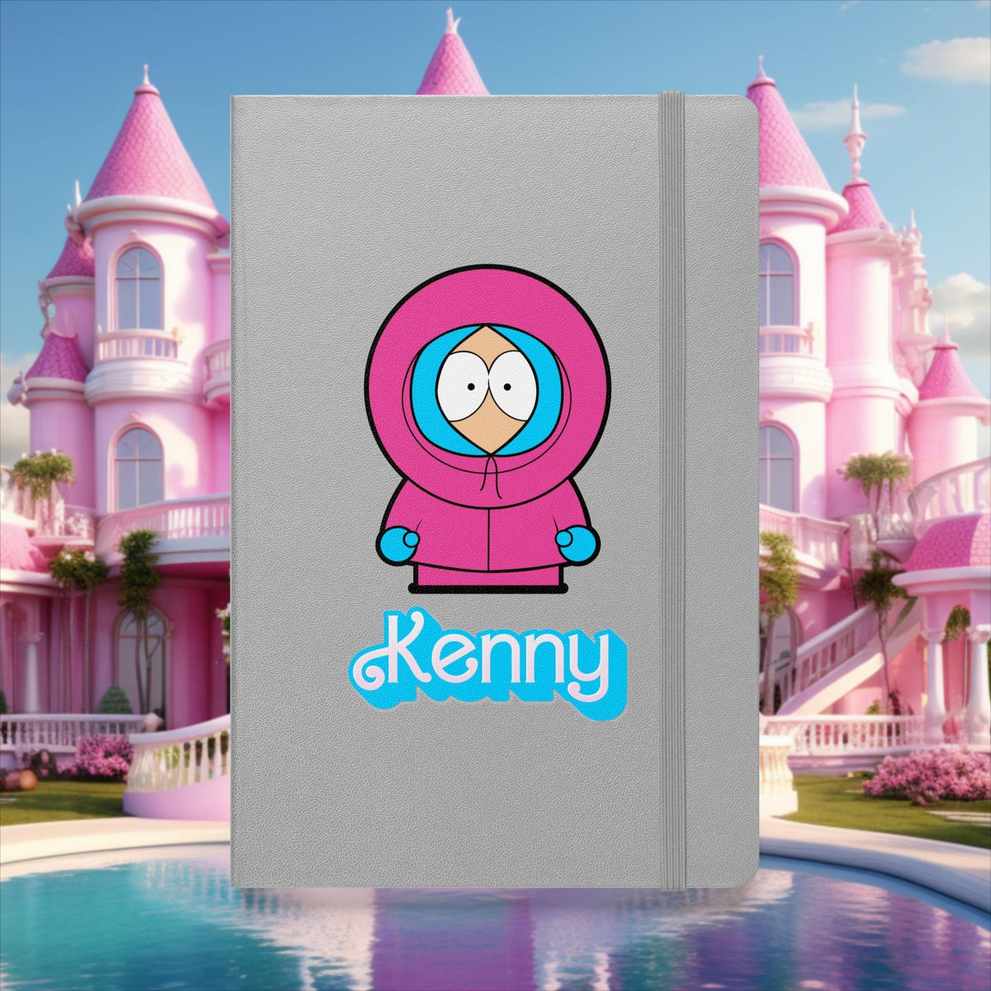 Kenny McCormick Ken Ryan Gosling Barbie South Park Kenny Hardcover notebook Silver Notebooks Barbie Ken Kenny Movies South Park TV Shows Next Cult Brand