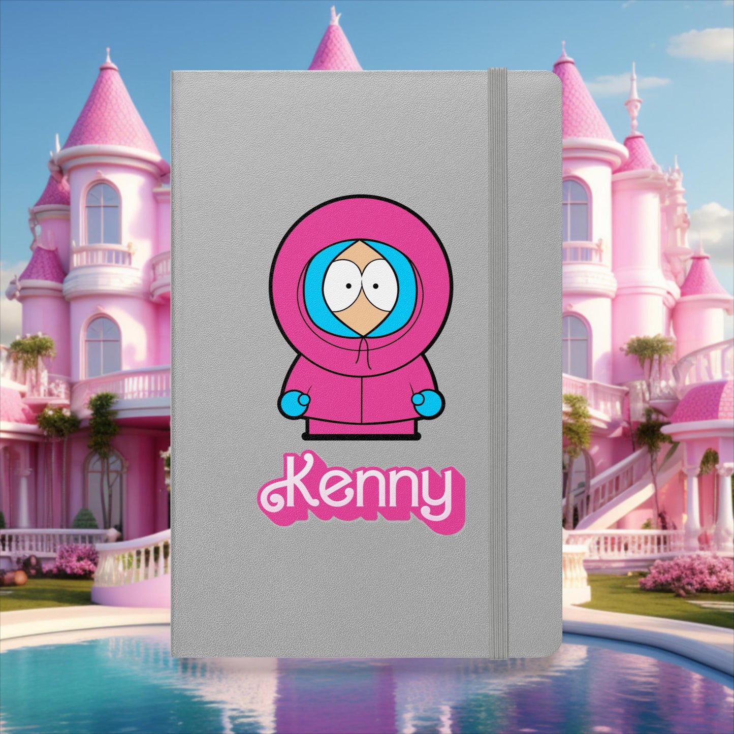 Kenny McCormick Ken Ryan Gosling Barbie South Park Kenny Hardcover bound notebook Silver Notebooks Barbie Ken Kenny Movies South Park TV Shows Next Cult Brand
