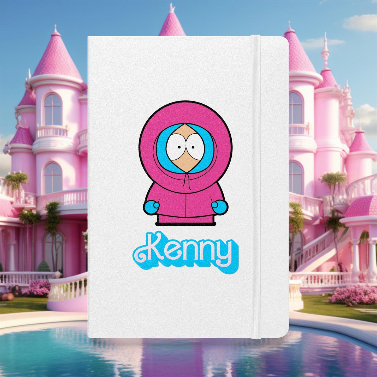 Kenny McCormick Ken Ryan Gosling Barbie South Park Kenny Hardcover notebook White Notebooks Barbie Ken Kenny Movies South Park TV Shows Next Cult Brand