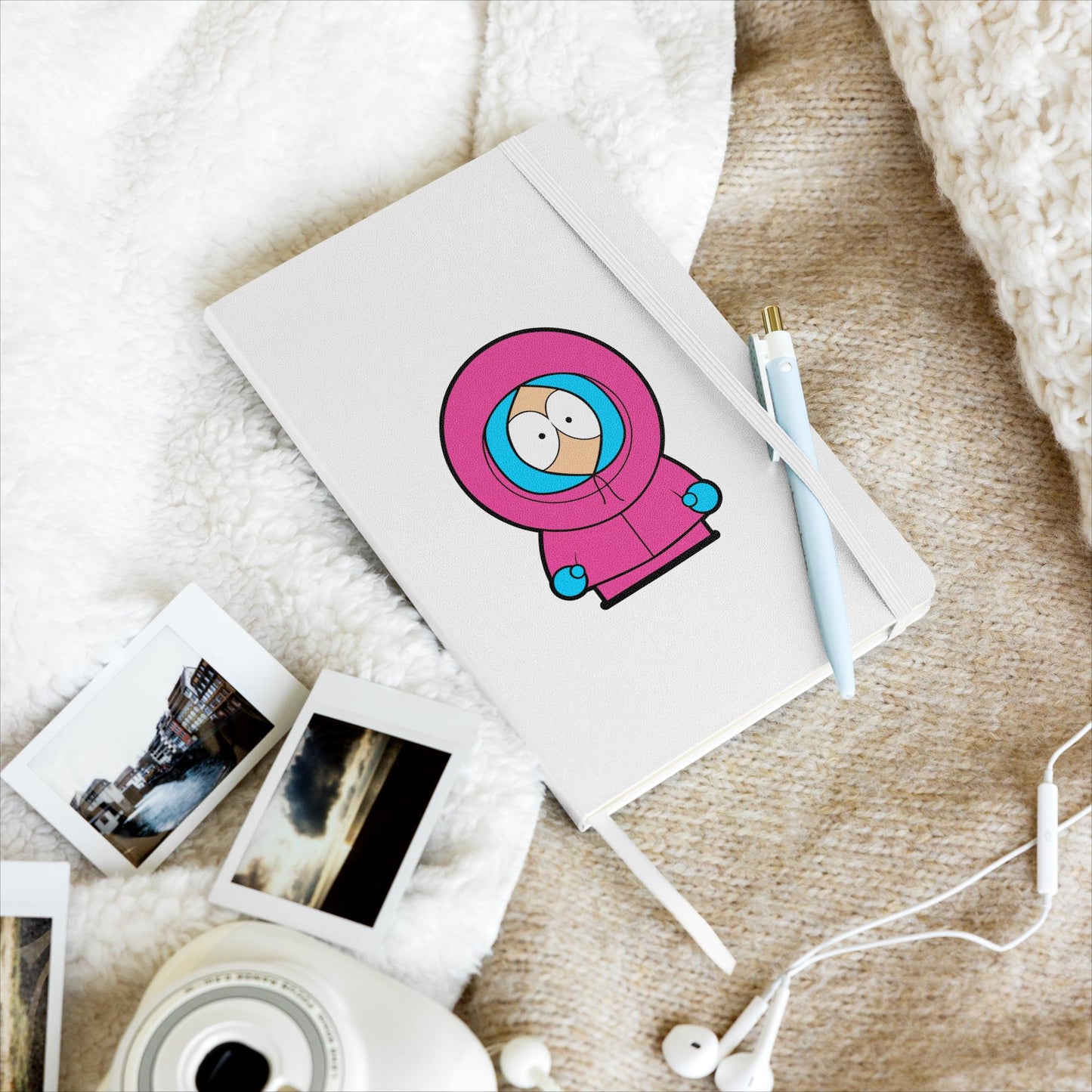 Kenny McCormick Ken Ryan Gosling Barbie South Park Kenny Hardcover notebook White Notebooks Barbie Ken Kenny Movies South Park TV Shows Next Cult Brand