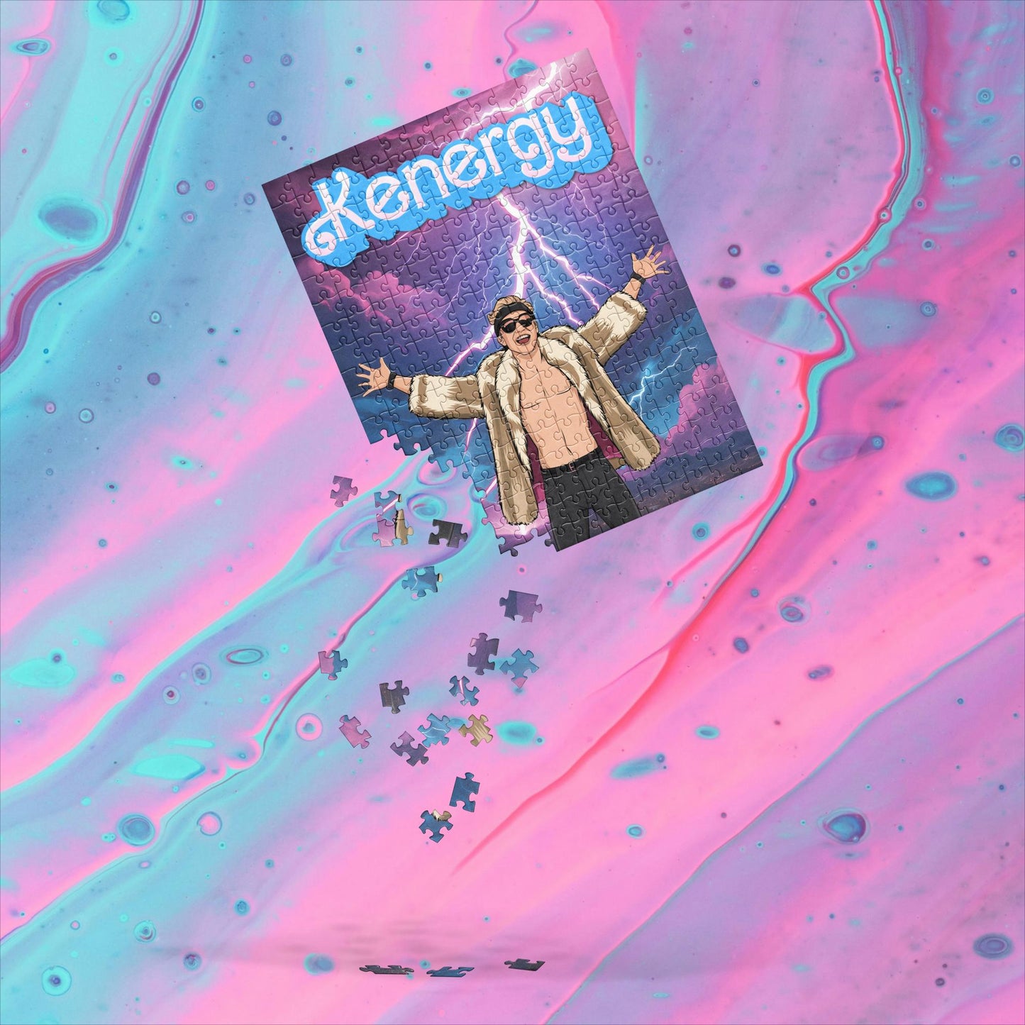 Kenergy Barbie Ryan Gosling Ken Jigsaw puzzle 252 pieces Puzzles Barbie Celebrities Ken Kenergy Movies Ryan Gosling Next Cult Brand
