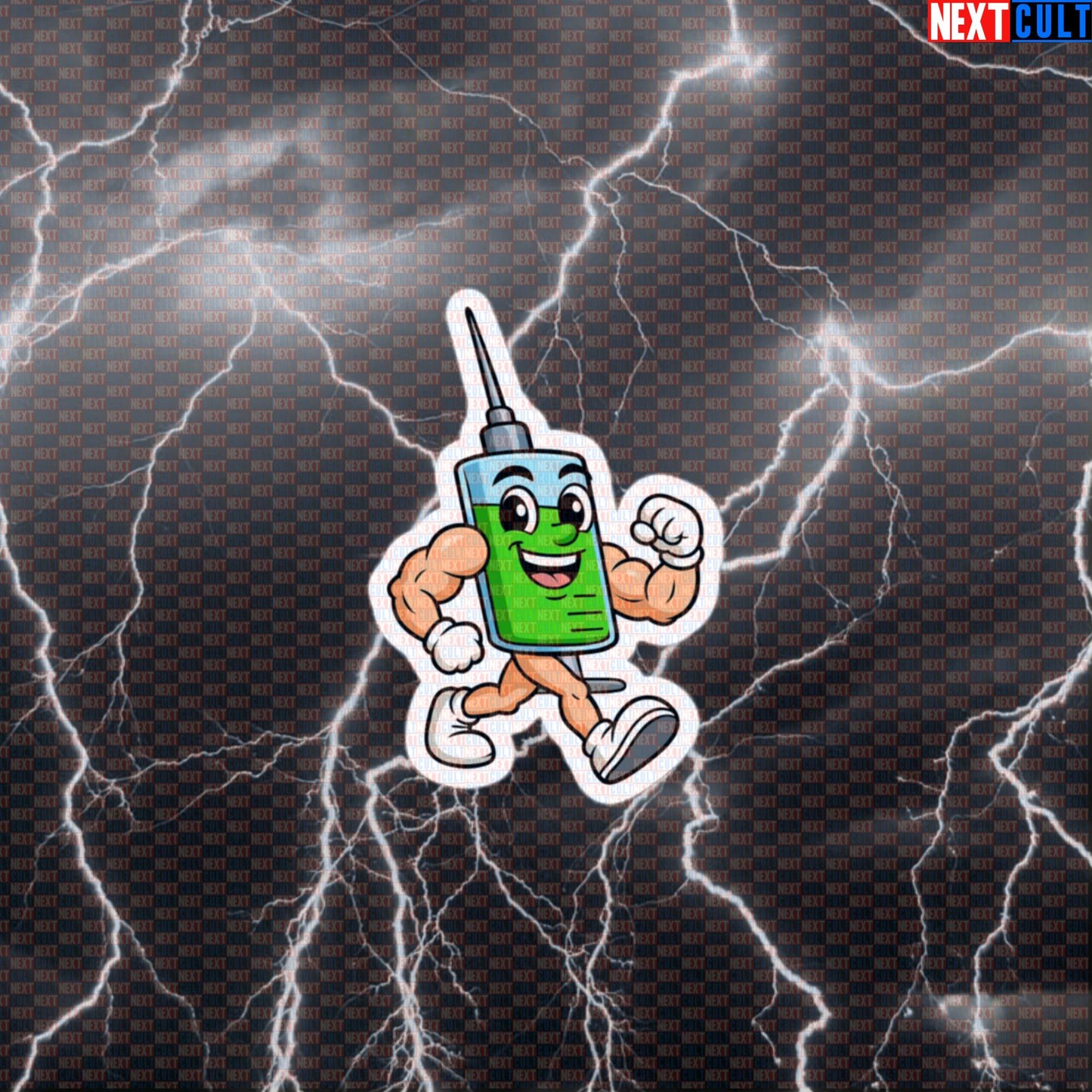 It's All Genetics Gym Sticker | Natty Or Not Meme Decal For Bodybuilding Lifters Default Title Stickers Bodybuilding Fitness Gym Steroids Workout Next Cult Brand