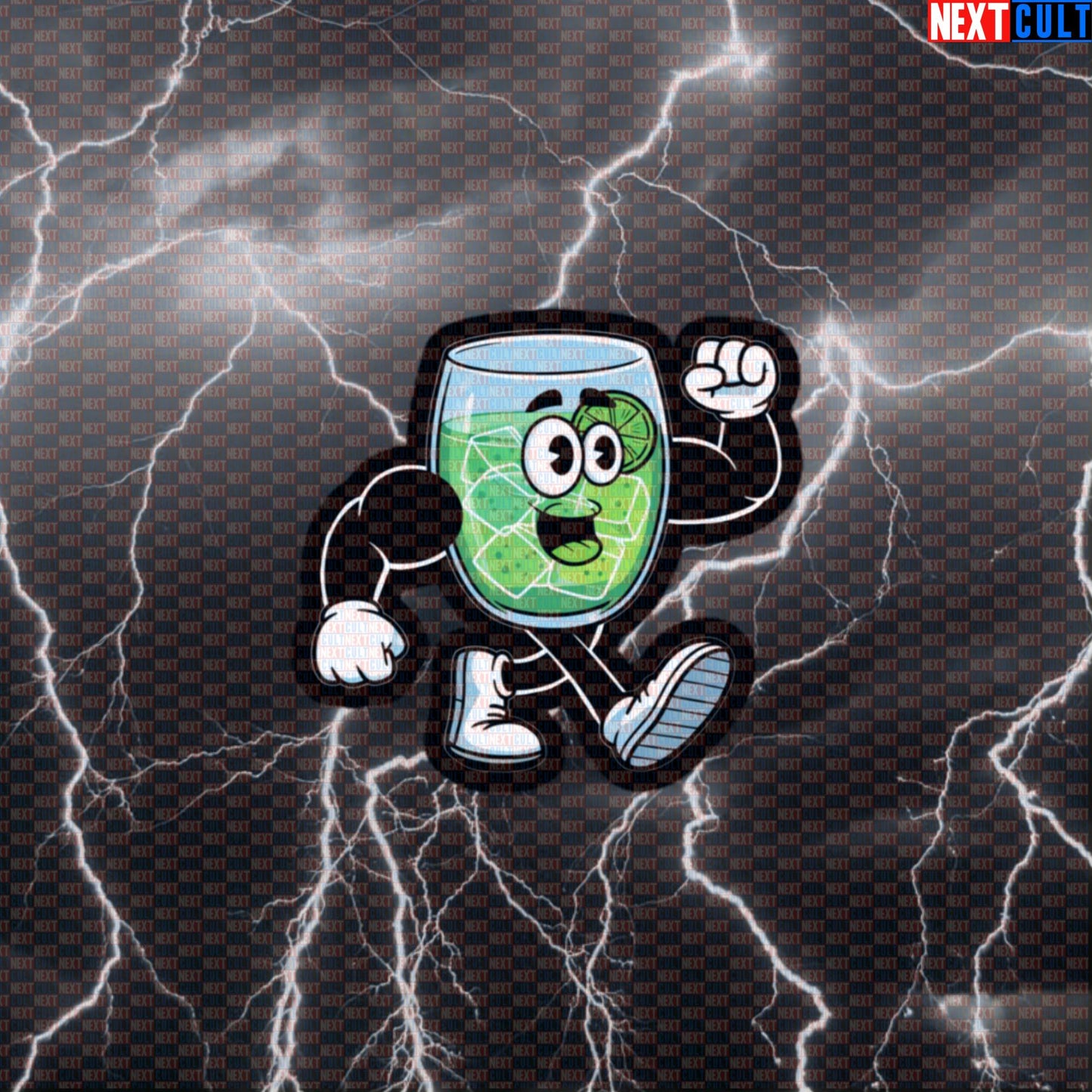 Gym & Tonic Funny Workout Sticker | Fitness Meme Decal for Water Bottles & Gym Gear | Gym Sticker Default Title Stickers Bodybuilding Fitness Gym Workout Next Cult Brand