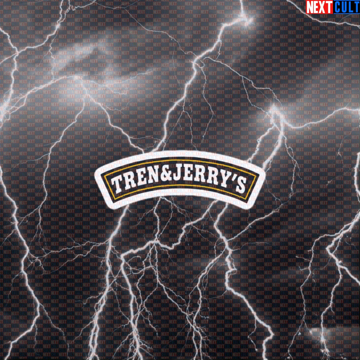 Tren Jerrys Gym Sticker | Not Natty Workout Decal for Water Bottles | Bodybuilding Meme Sticker Default Title Bodybuilding Fast Food Fitness Gym Steroids Workout Next Cult Brand