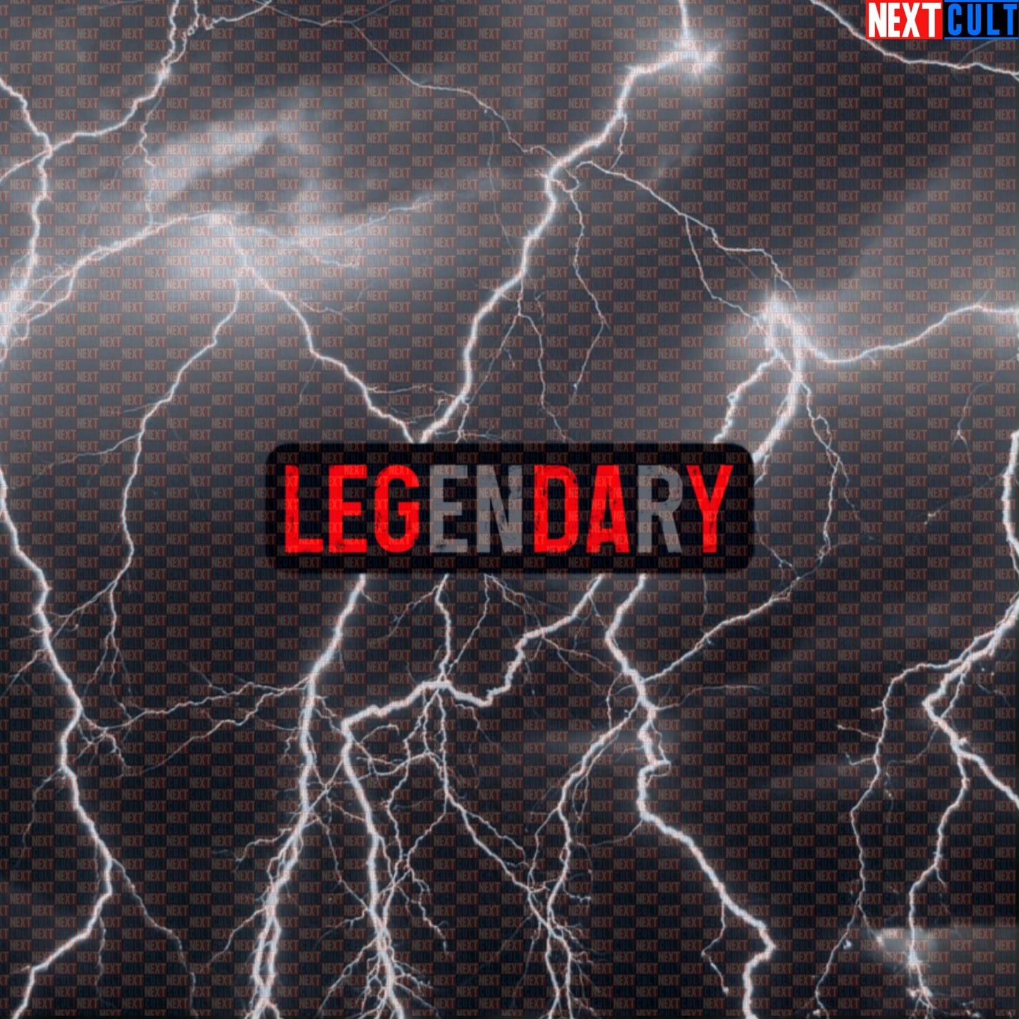 Legendary Leg Day Funny Gym Sticker - Squat Meme Decal for Gym Bottles & Equipment Default Title Stickers Bodybuilding Fitness Gym Leg Day Powerlifting Workout Next Cult Brand