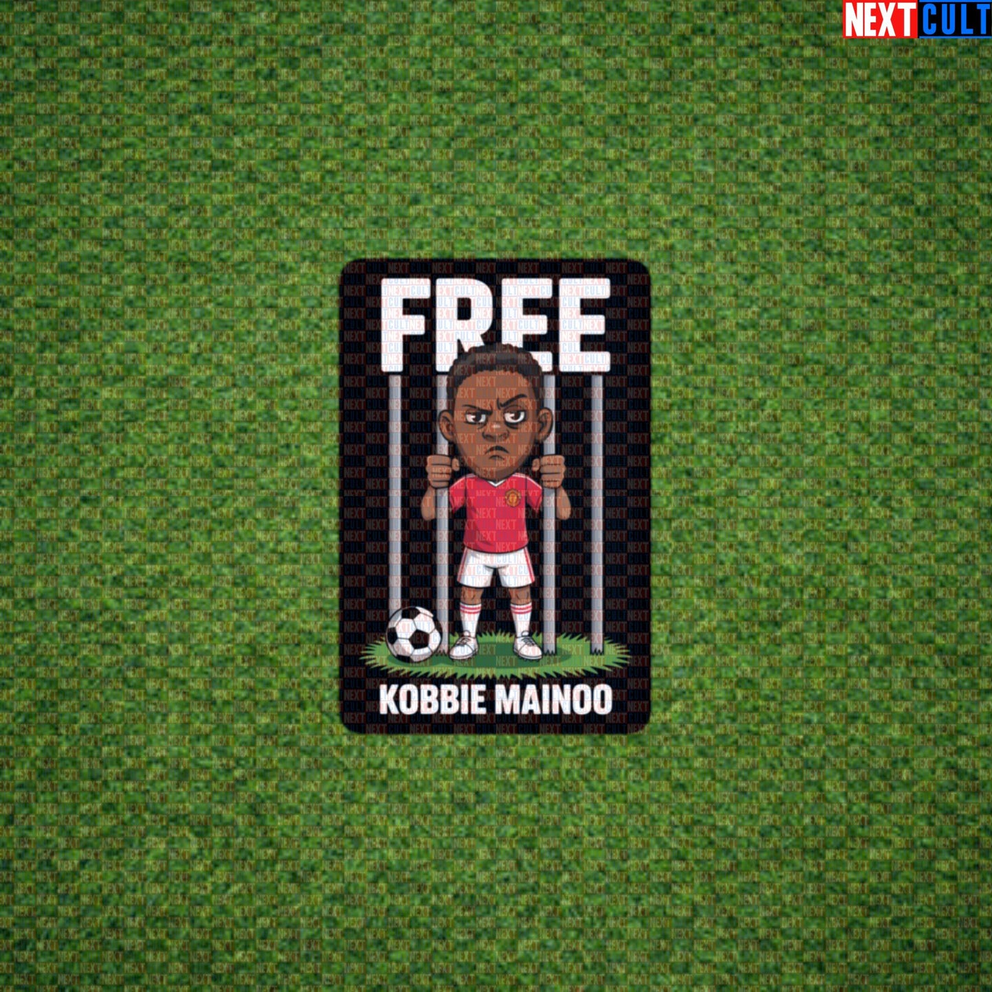 Free Kobbie Mainoo Sticker | Funny Manchester United Football Meme Decal for Fans Default Title Stickers Football Kobbie Mainoo Manchester United Next Cult Brand