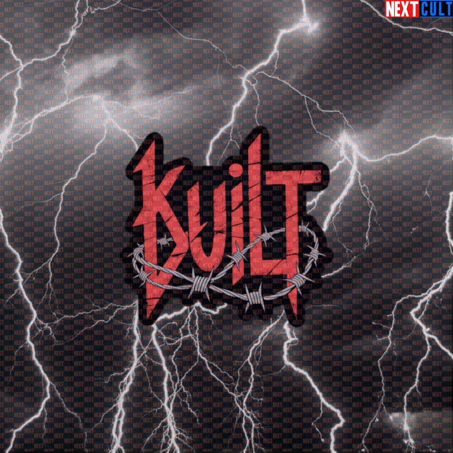 Built for the Gym Funny Korn Sticker - Heavy Metal Gym Decal for Water Bottles & Gear Default Title Stickers Bodybuilding Fitness Gym Korn Rock Music Workout Next Cult Brand