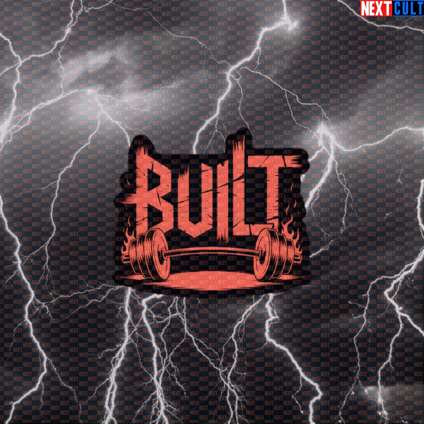 Built for the Gym Funny Korn Gym Sticker - Heavy Metal Workout Decal for Gym Gear Default Title Stickers Bodybuilding Fitness Gym Korn Powerlifting Rock Music Workout Next Cult Brand