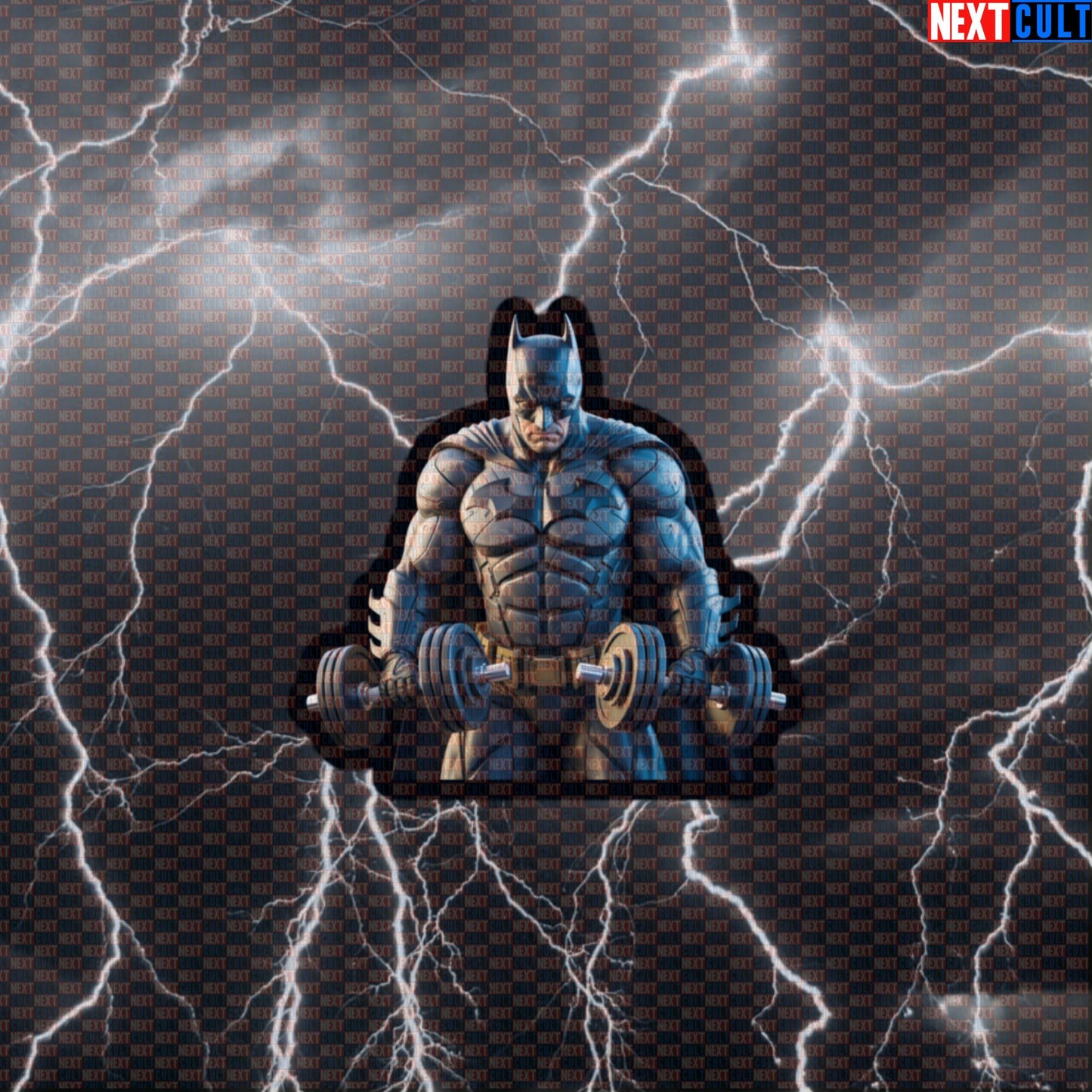 Batman Gym Hero Funny Gym Sticker Decal Workout Sticker for Water Bottles Laptops Gym Gear Comic Fitness Fans Default Title Stickers Next Cult Brand
