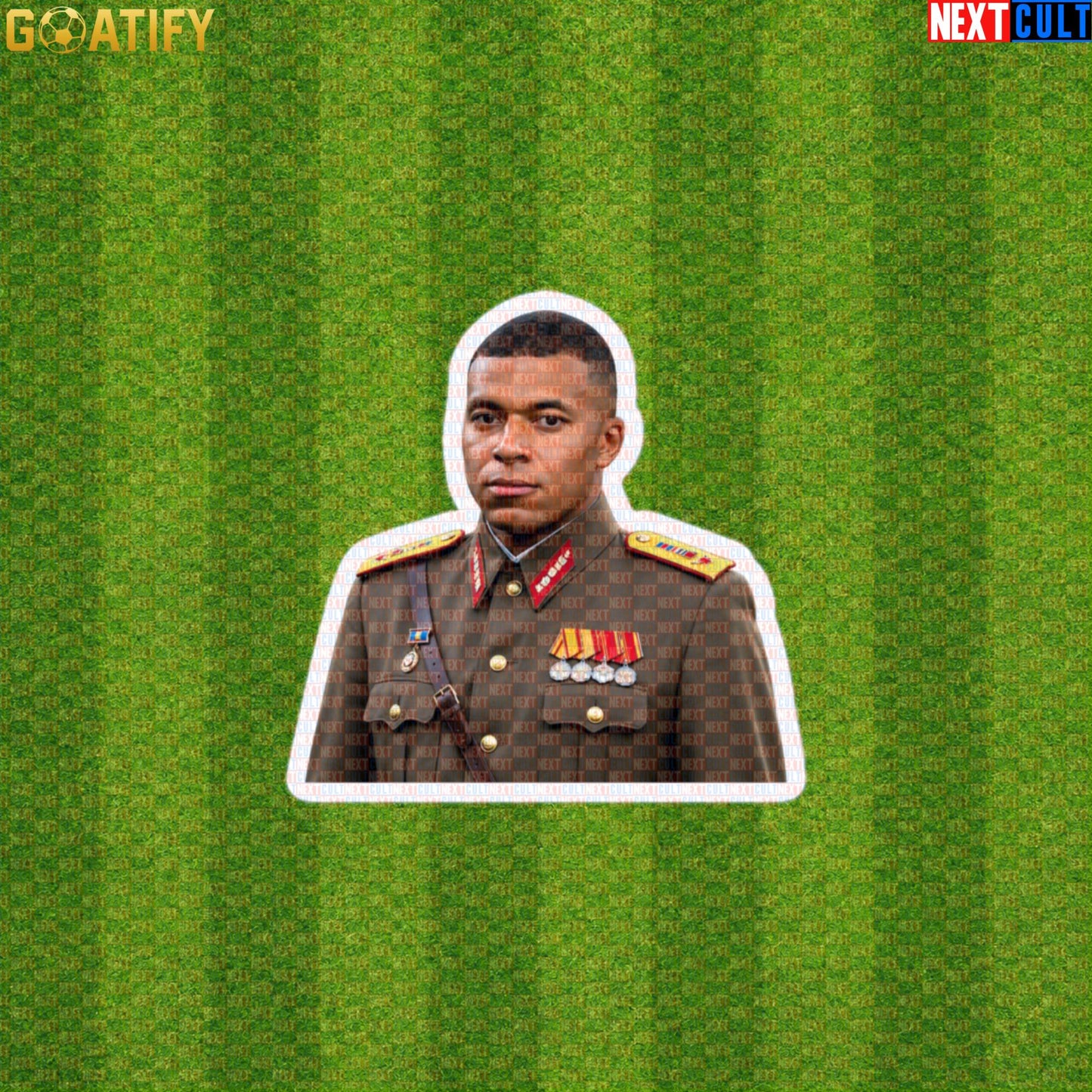 Kylian Mbappe Sticker – El Dictator Football Meme Decal Gift for Real Madrid and PSG Fans Default Title Stickers Next Cult Brand