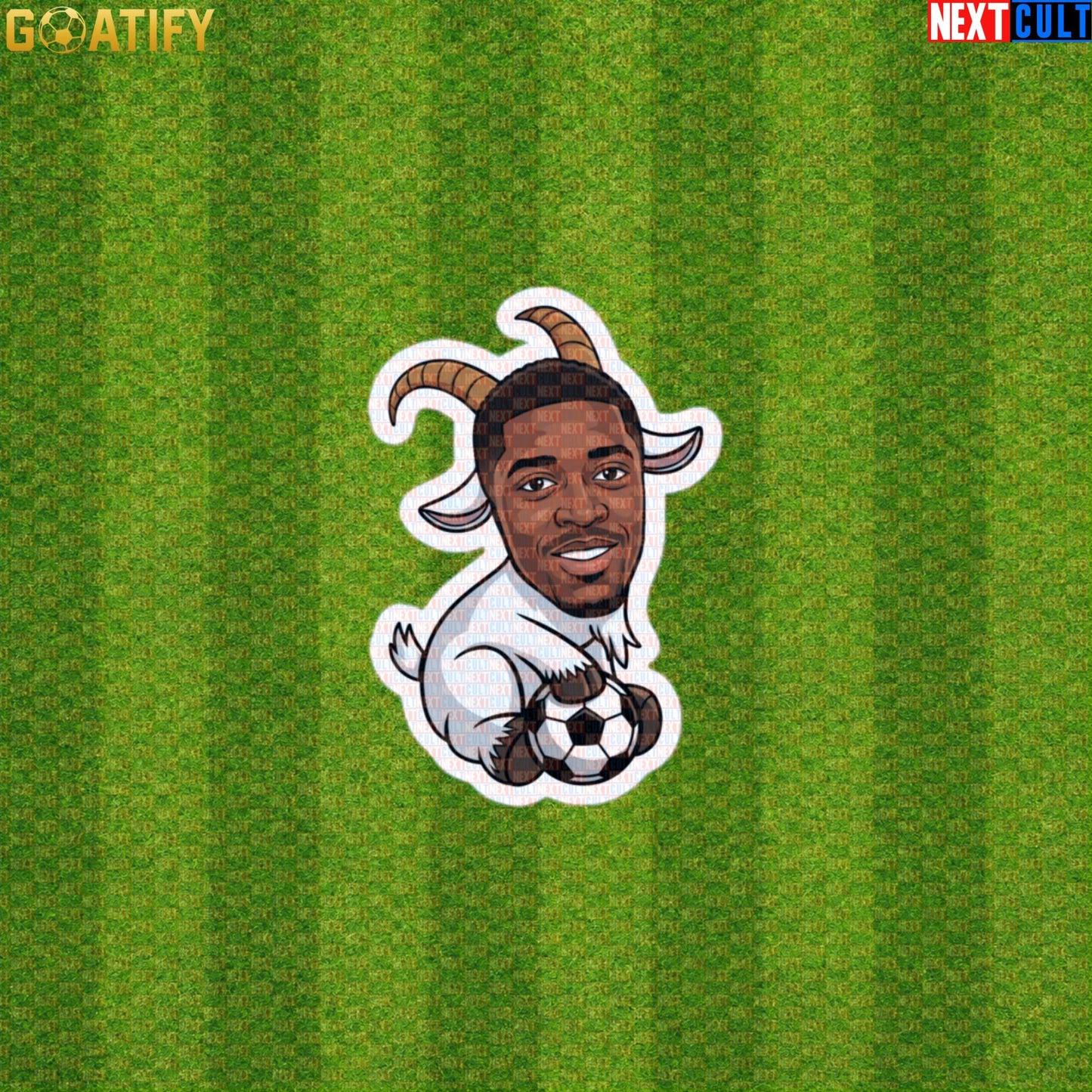Ousmane Dembélé Sticker – GOAT Comeback Decal Gift for PSG, France and Football Collectors Default Title Stickers Next Cult Brand