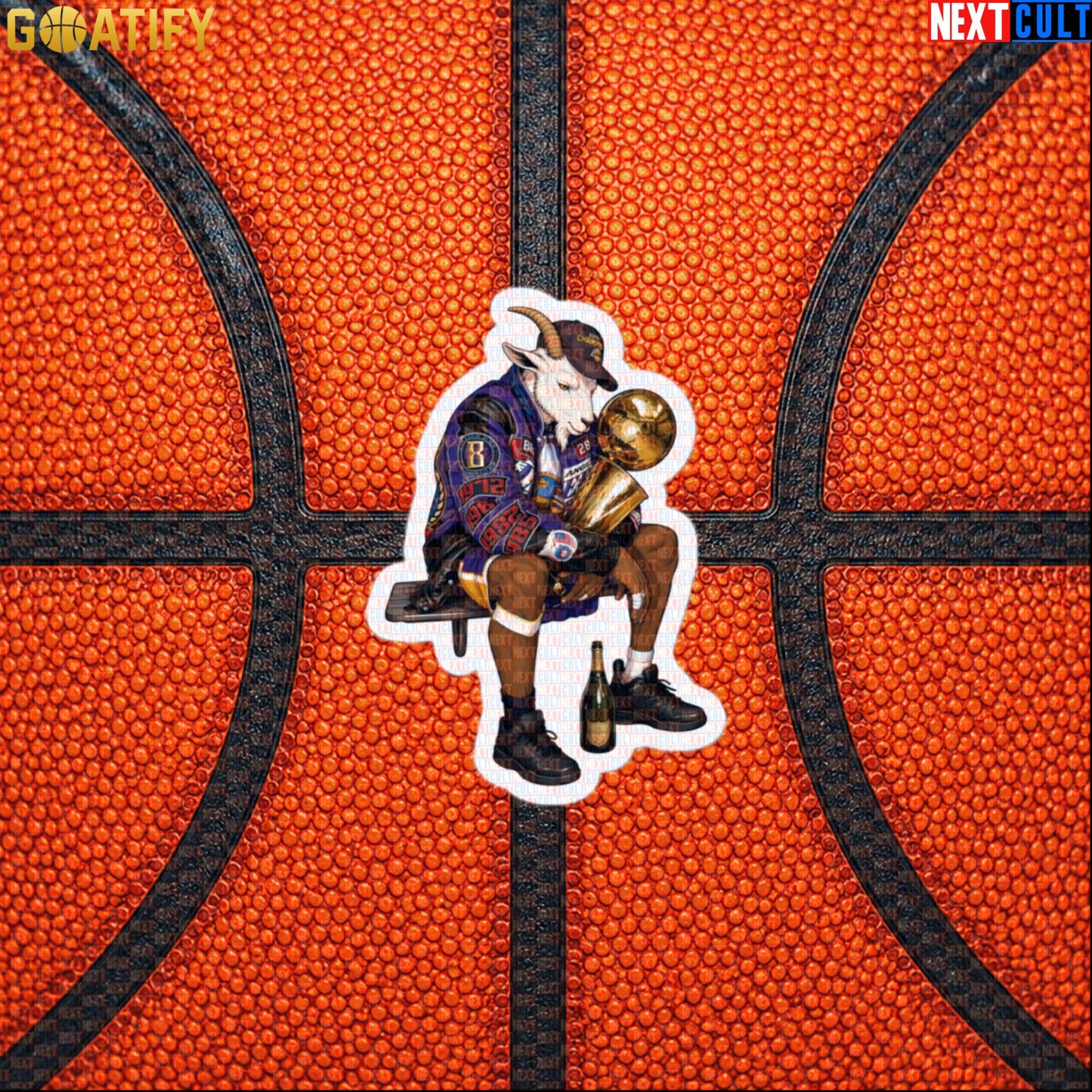 Kobe Bryant Sticker – Black Mamba Trophy Decal for Lakers Fans and NBA Collectors Default Title Stickers Next Cult Brand