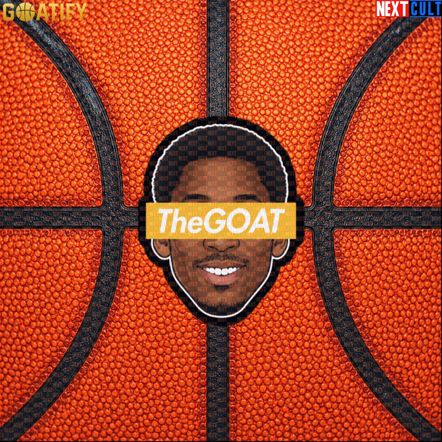 Kobe Bryant Sticker – Young Kobe The GOAT Decal for Lakers Fans, NBA Gifts and Basketball Default Title Stickers Next Cult Brand