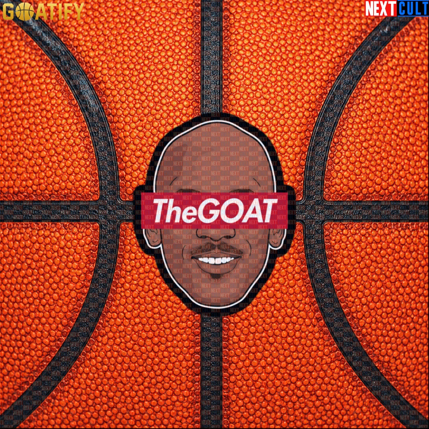Michael Jordan Sticker – The GOAT Chicago Bulls 6 Rings Basketball Decal for NBA Fans Default Title Stickers Next Cult Brand