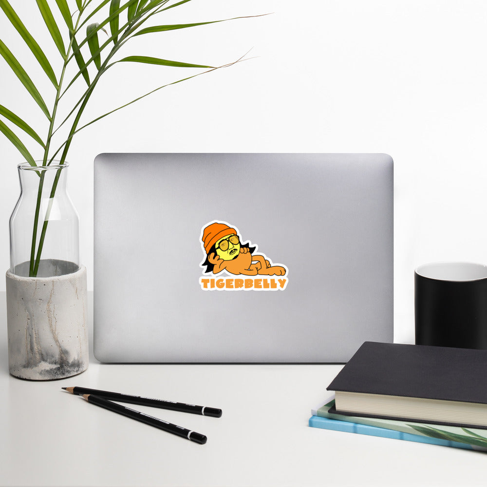 Bobby Lee Tigerbelly, Bobby Lee Merch, Tigerbelly Merch, Bobby Lee Gift, Funny Tigerbelly Gift, Tigerbelly Podcast, TigerBelly Bubble-free stickers Stickers Bobby Lee Podcasts Stand-up Comedy TigerBelly Next Cult Brand