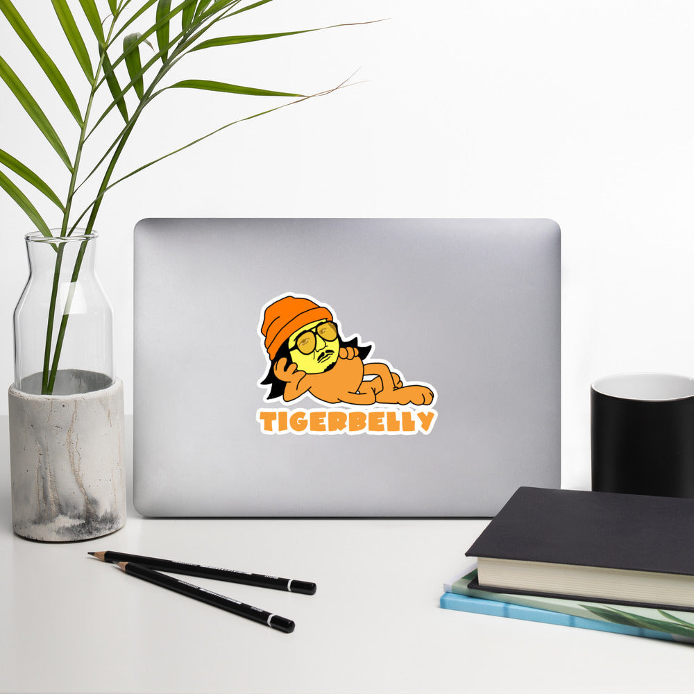 Bobby Lee Tigerbelly, Bobby Lee Merch, Tigerbelly Merch, Bobby Lee Gift, Funny Tigerbelly Gift, Tigerbelly Podcast, TigerBelly Bubble-free stickers Stickers Bobby Lee Podcasts Stand-up Comedy TigerBelly Next Cult Brand