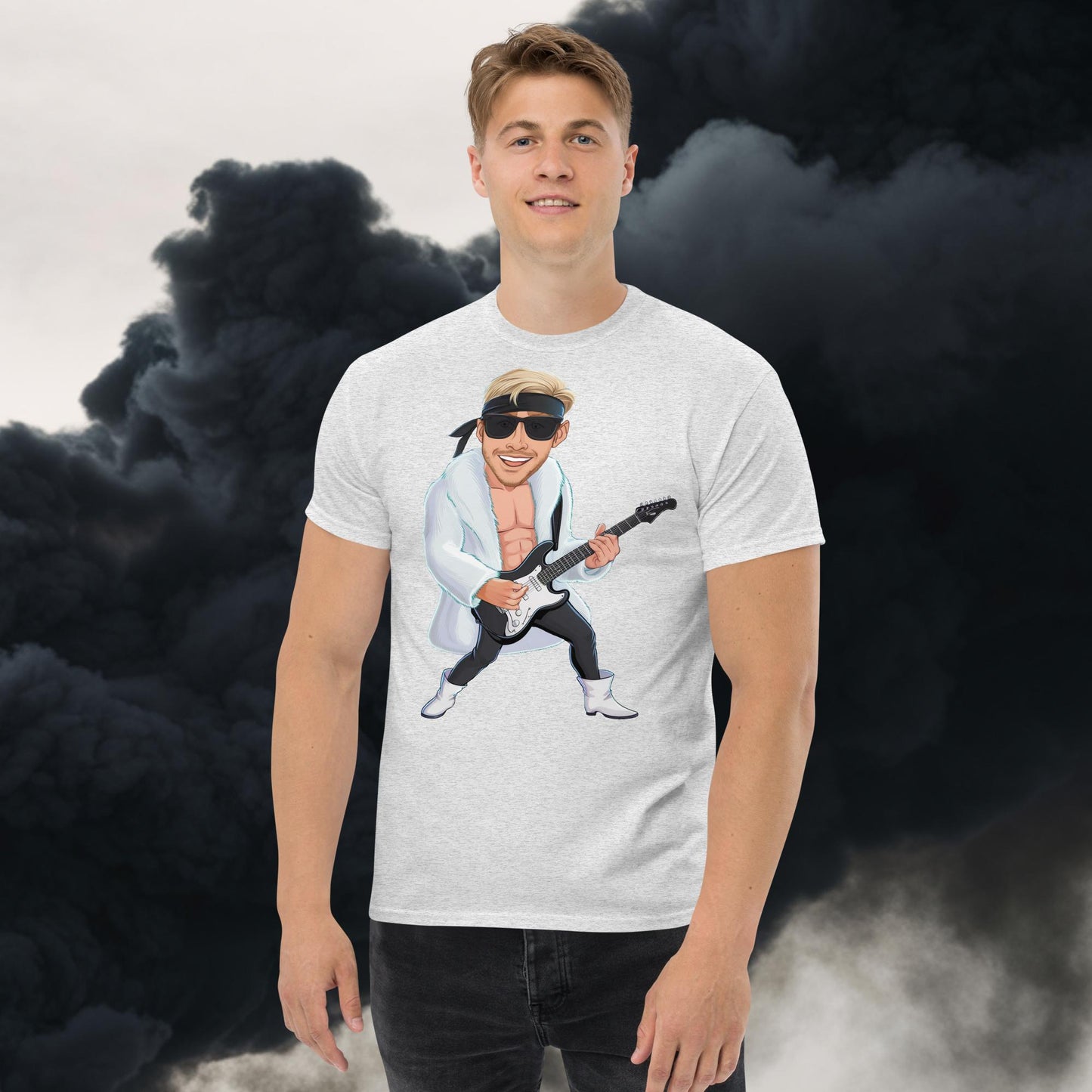 Rockstar Rock Music tee Ash T-shirts Barbie Celebrities Ken Movies Music Rock Music Ryan Gosling Next Cult Brand