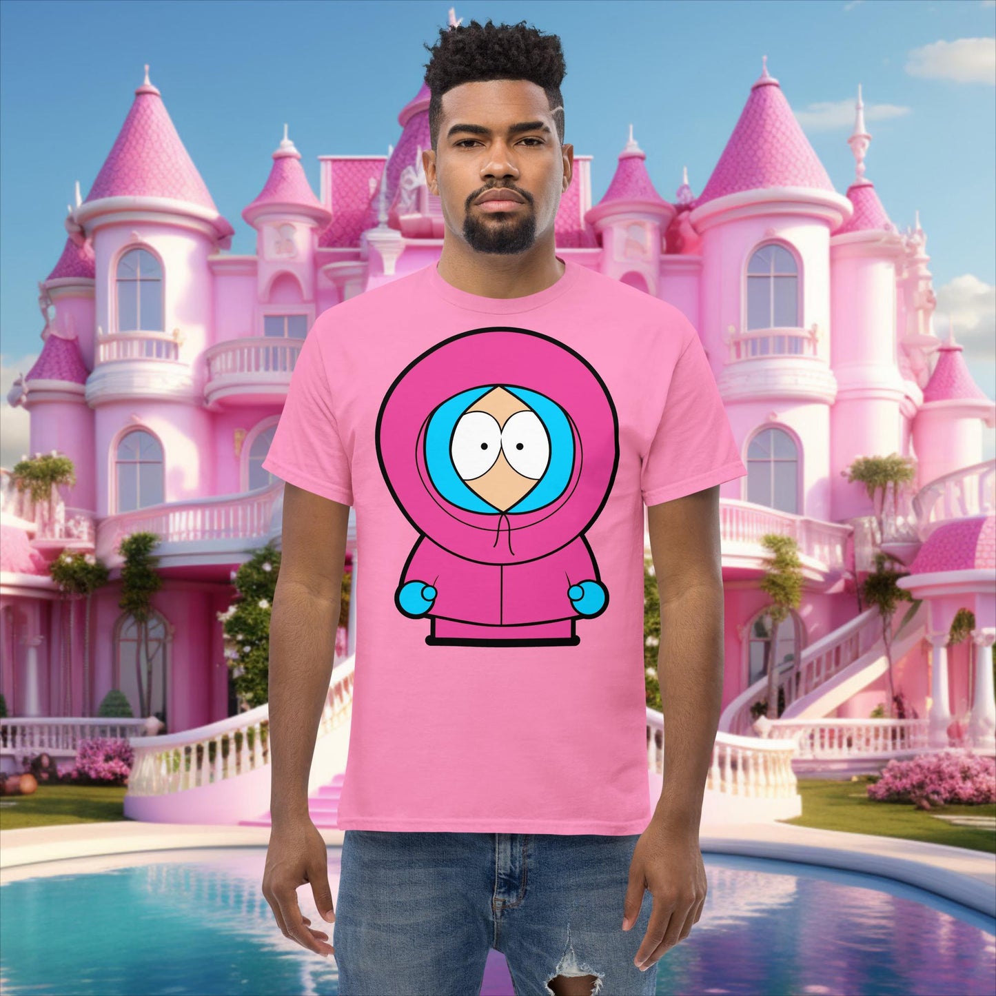 Kenny McCormick Ken Ryan Gosling Barbie South Park Kenny classic tee Azalea T-shirts Barbie Ken Kenny Movies South Park TV Shows Next Cult Brand