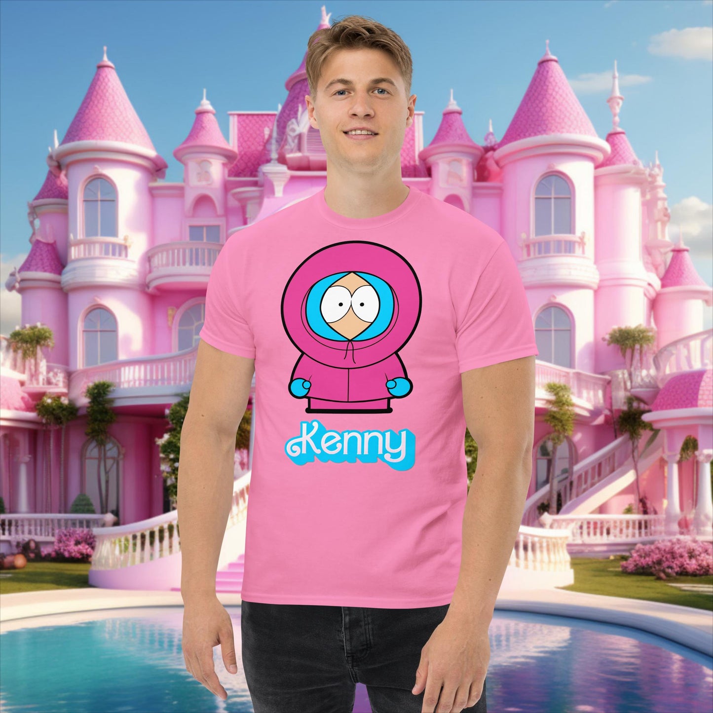 Kenny McCormick Ken Ryan Gosling Barbie South Park Kenny classic tee Azalea T-shirts Barbie Ken Kenny Movies South Park TV Shows Next Cult Brand