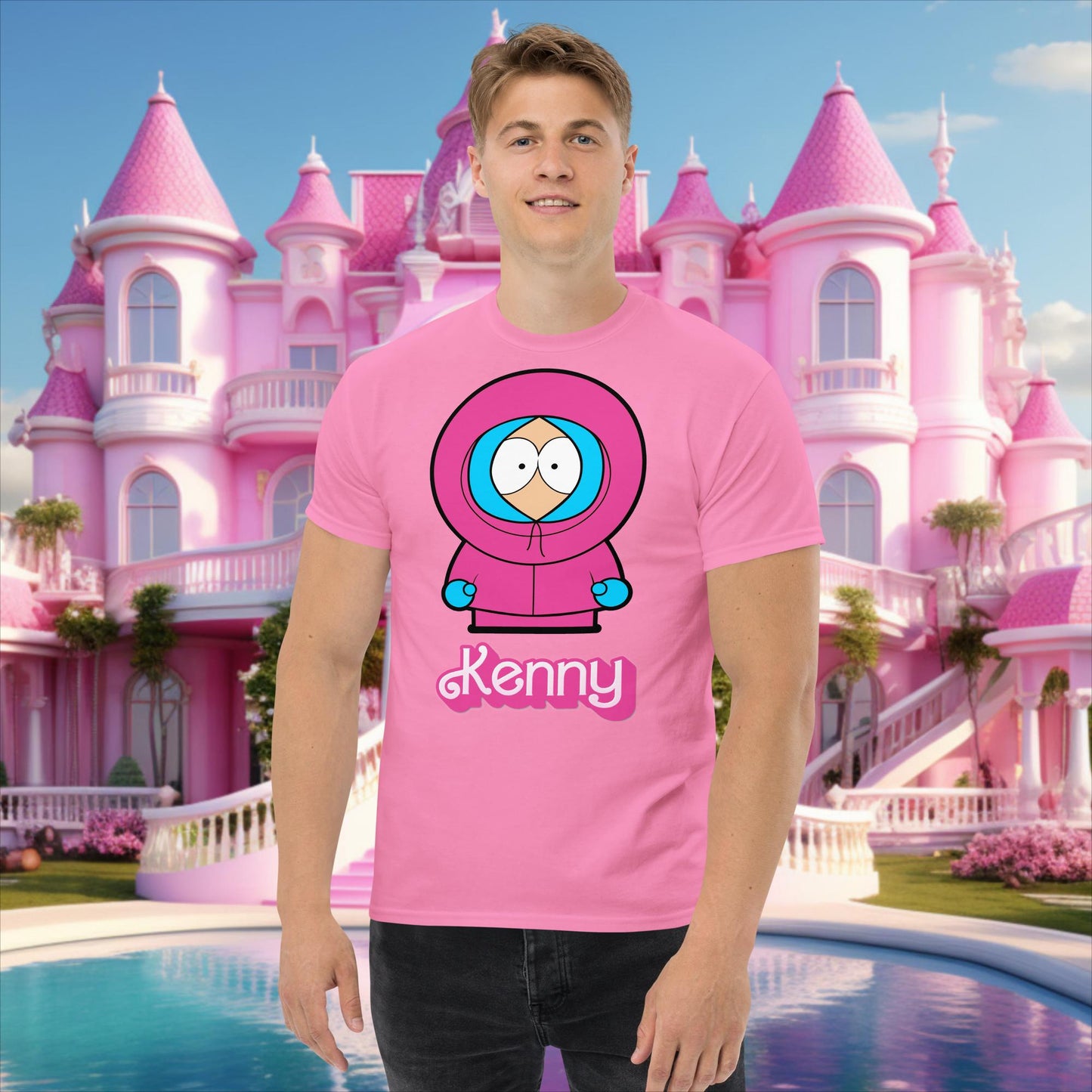 Kenny McCormick Ken Ryan Gosling Barbie South Park Kenny classic tee Azalea T-shirts Barbie Ken Kenny Movies South Park TV Shows Next Cult Brand