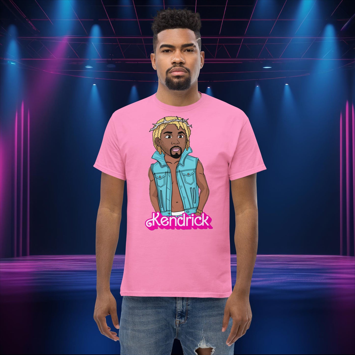 Kendrick Ken Ryan Gosling Barbie Hip Hop Rap Kendrick Lamar classic tee Azalea T-shirts Barbie Ken Kendrick Lamar Movies Music Next Cult Brand