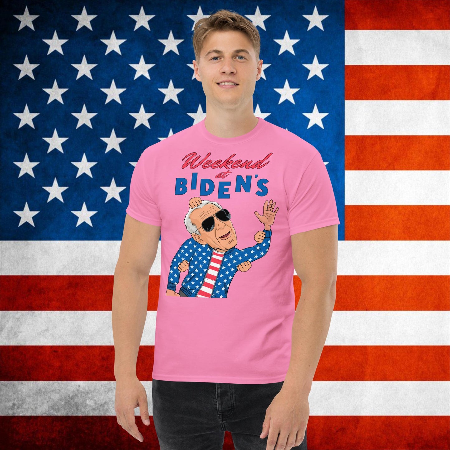 Weekend at Biden's T-shirt Joe Biden Meme Shirt Democrat Tshirt Republican T shirt Trump Shirt Trump Gift Biden Gift 90s T-shirt Vintage Tee Azalea T-shirts Democrats Joe Biden Politics Next Cult Brand