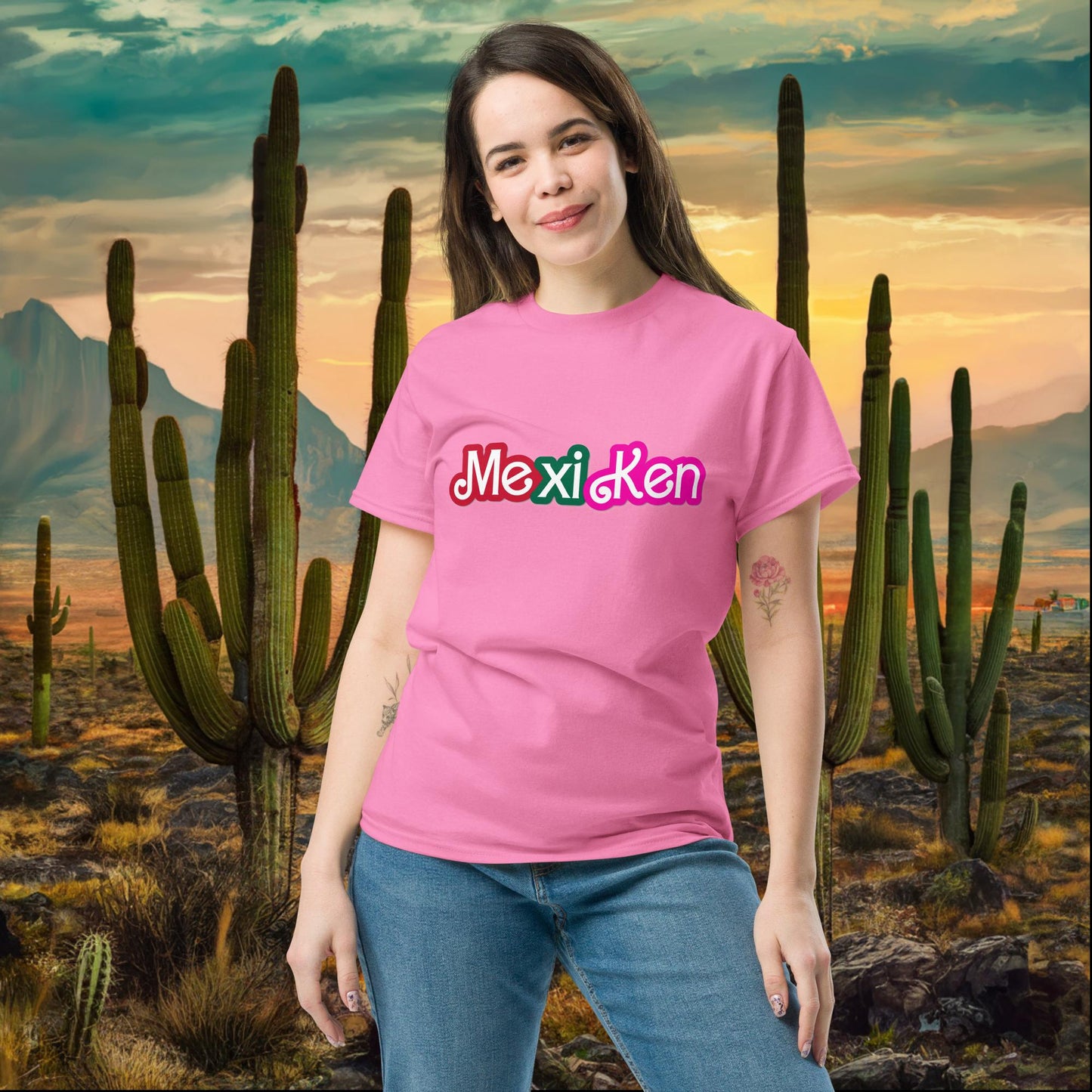 MexiKen Ken Barbie Mexico Mexican Mexicana Latino Latina Latinx tee Azalea T-shirts Barbie Ken Mexico Movies Next Cult Brand