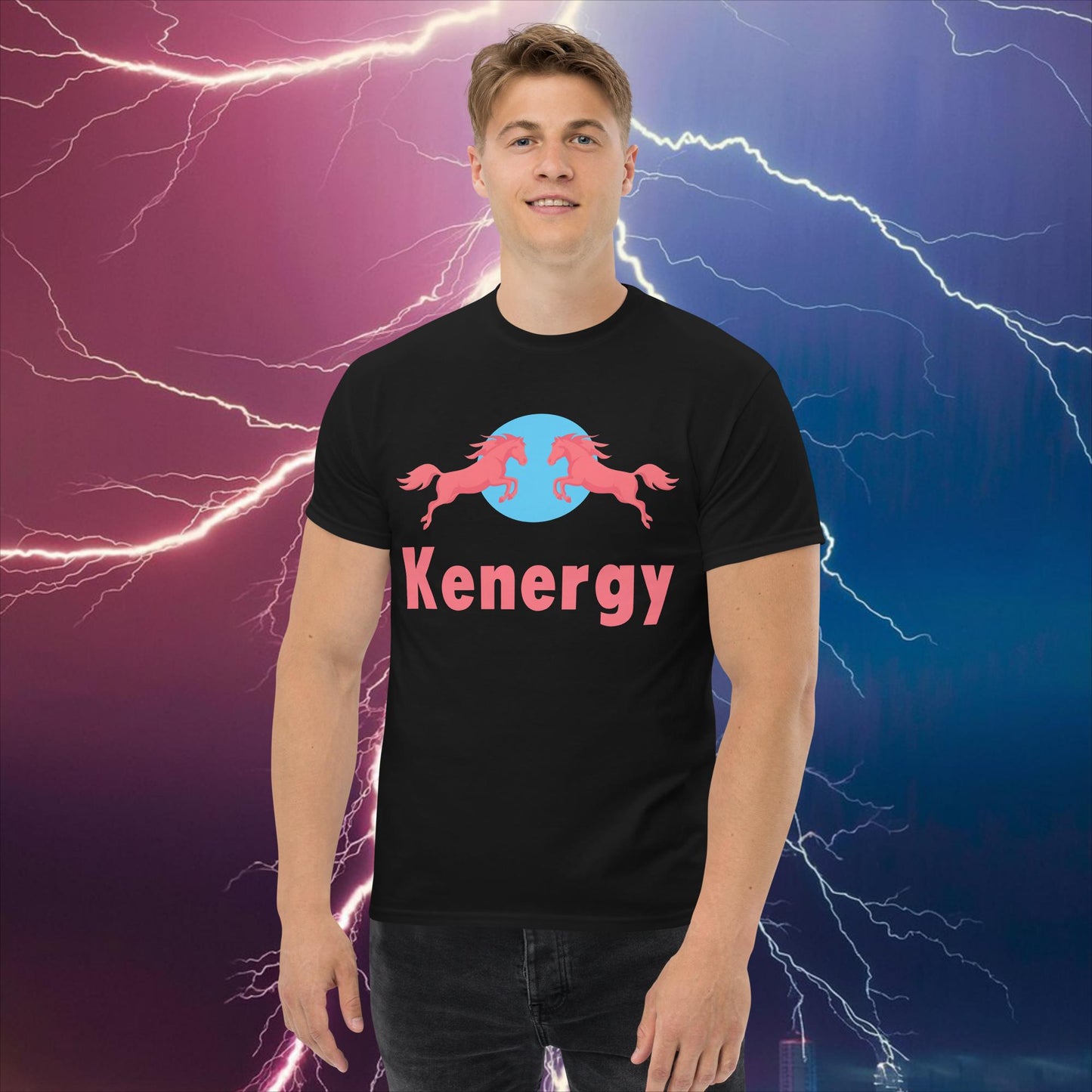 Kenergy Red Bull Ken Barbie Ryan Gosling Kenergy classic tee Black T-shirts Barbie Ken Kenergy Movies Next Cult Brand