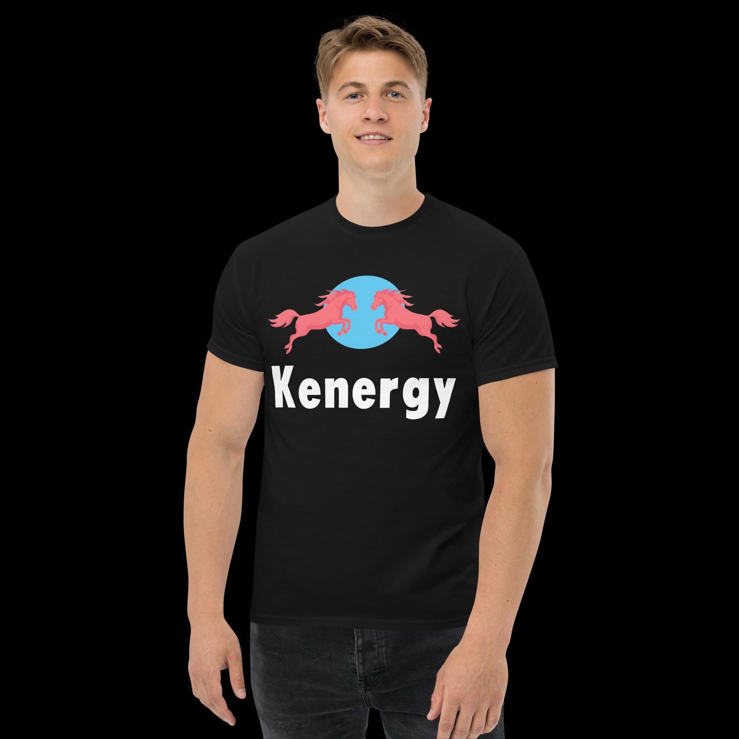 Kenergy Red Bull Ken Barbie Ryan Gosling Kenergy classic tee Black T-shirts Barbie Ken Kenergy Movies Next Cult Brand