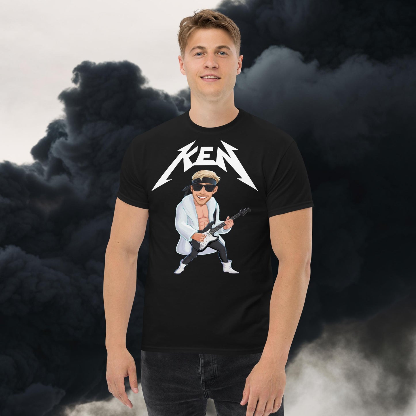 Rockstar Ken Barbie Movie Ryan Gosling tee Black T-shirts Barbie Celebrities Ken Movies Ryan Gosling Next Cult Brand