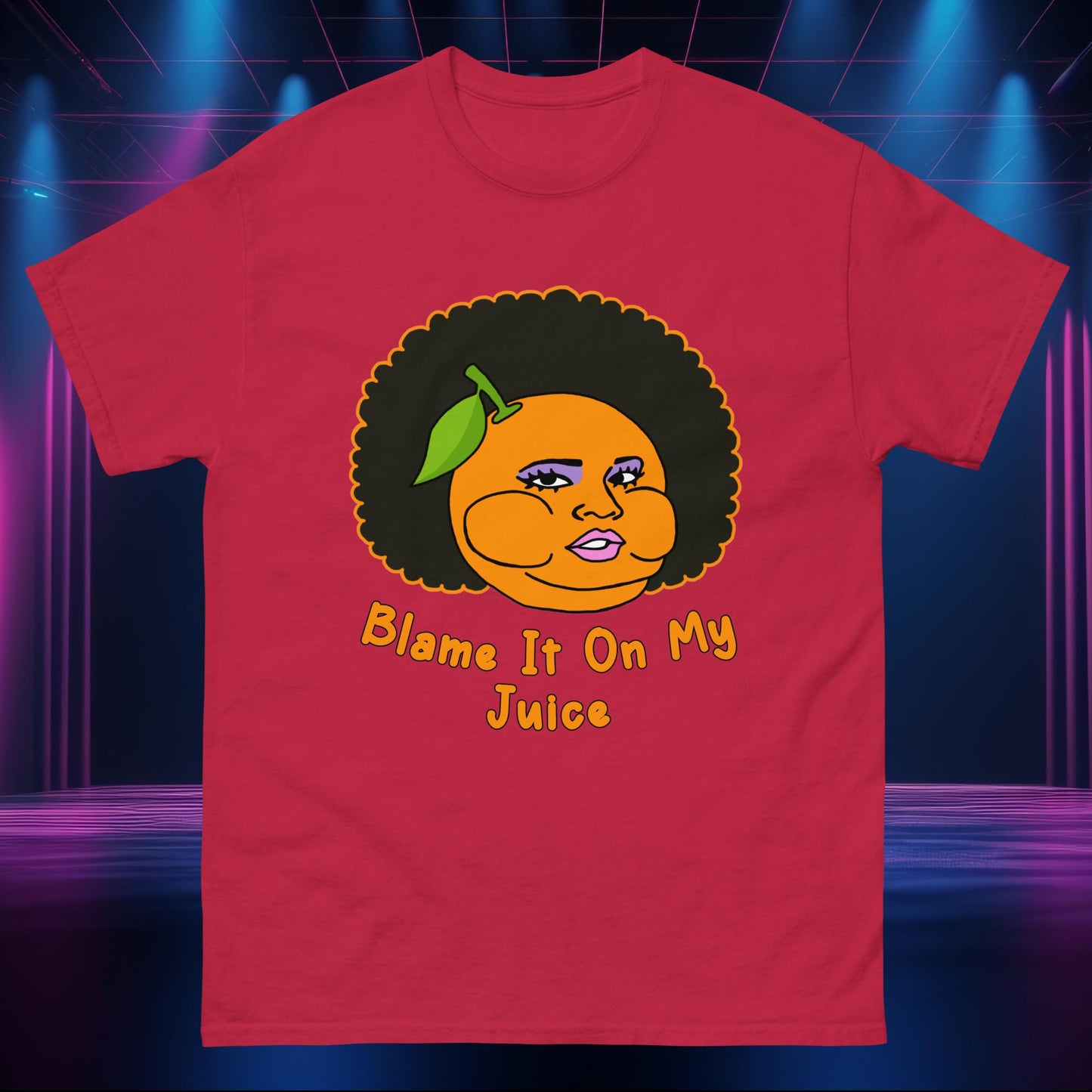 Blame It On My Juice Lizzo Special Tour Lizzo Merch Lizzo Gift Lizzo Song Lyrics Lizzo Shirt Cardinal T-shirts Lizzo Music Next Cult Brand