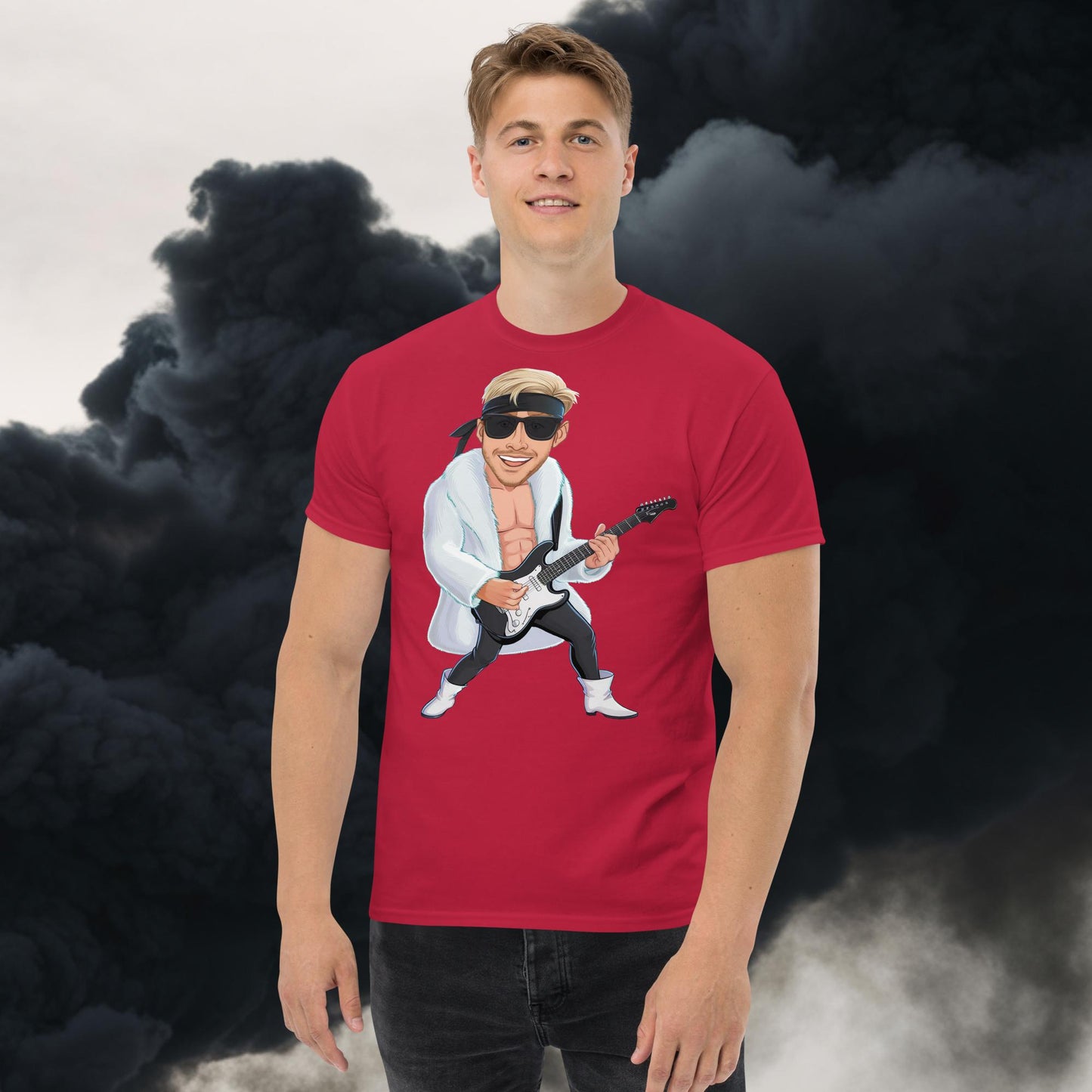 Rockstar Rock Music tee Cardinal T-shirts Barbie Celebrities Ken Movies Music Rock Music Ryan Gosling Next Cult Brand