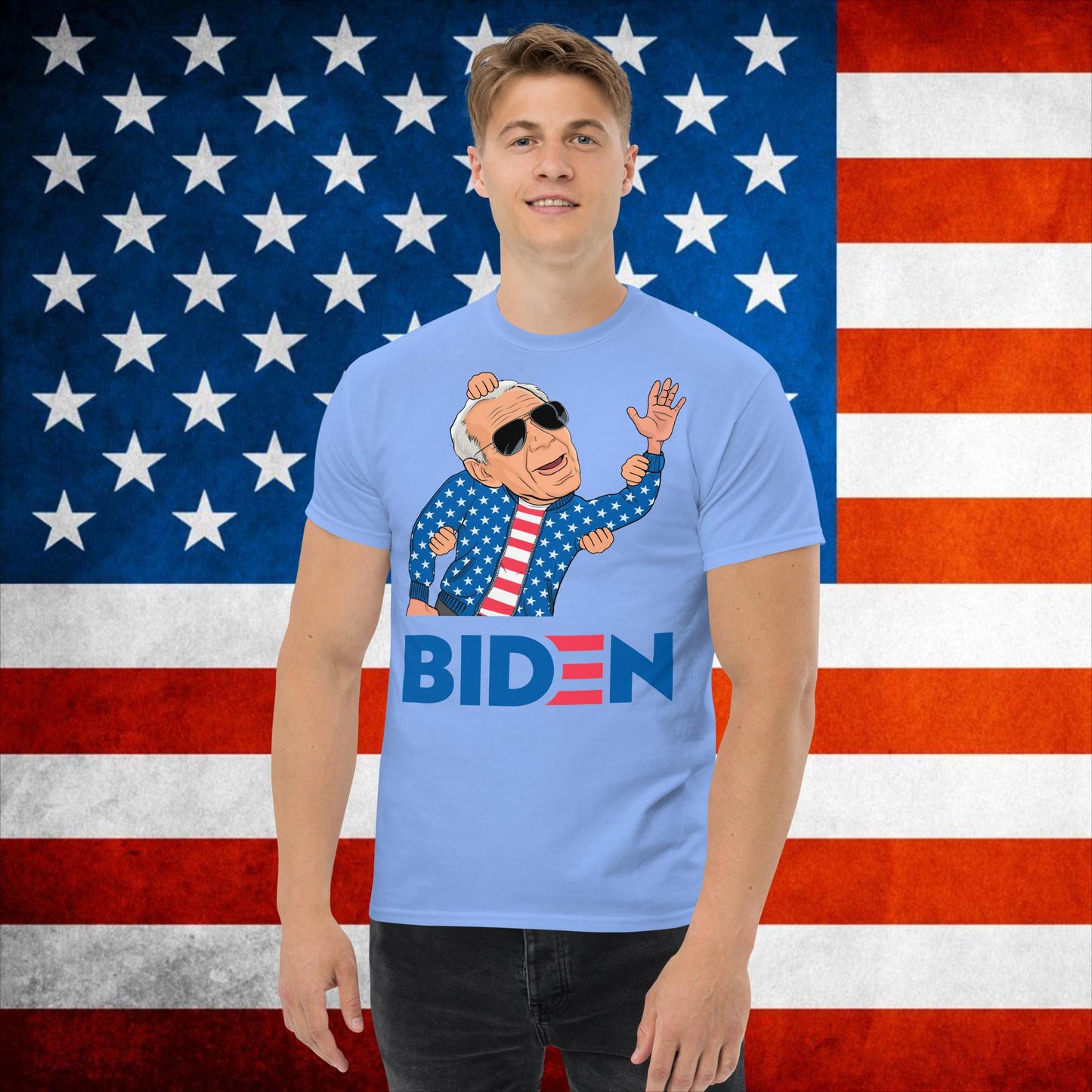 Joe Biden T-shirt Biden Shirt Biden Meme T shirt Democrat Tshirt Republican Shirt Trump T-shirt Politics Tee Elections Shirt Biden 2024 Giftclassic tee Carolina Blue T-shirts Democrats Joe Biden Politics Next Cult Brand