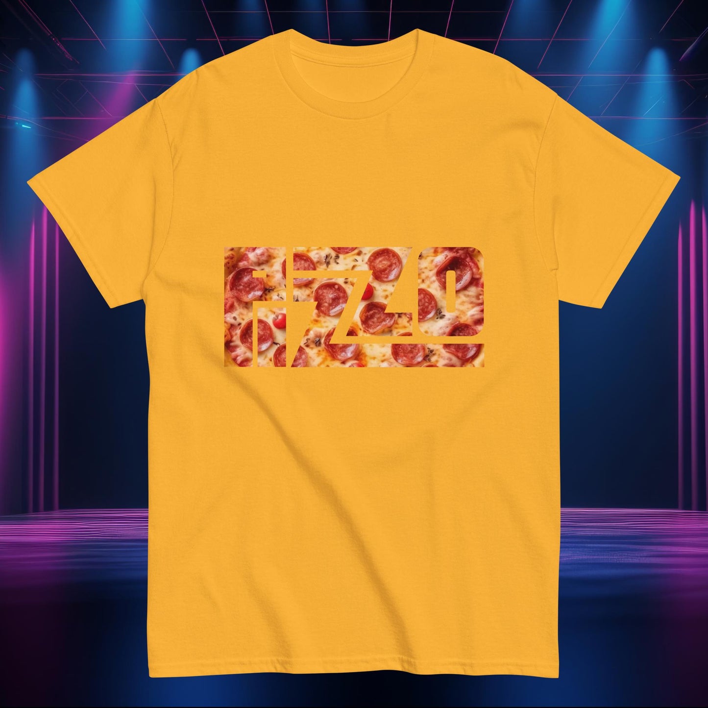 Pizzo Logo Lizzo Pizza Lizzo Merch Lizzo Gift Body Positivity Body empowerment Lizzo classic tee Gold T-shirts Lizzo Music Next Cult Brand