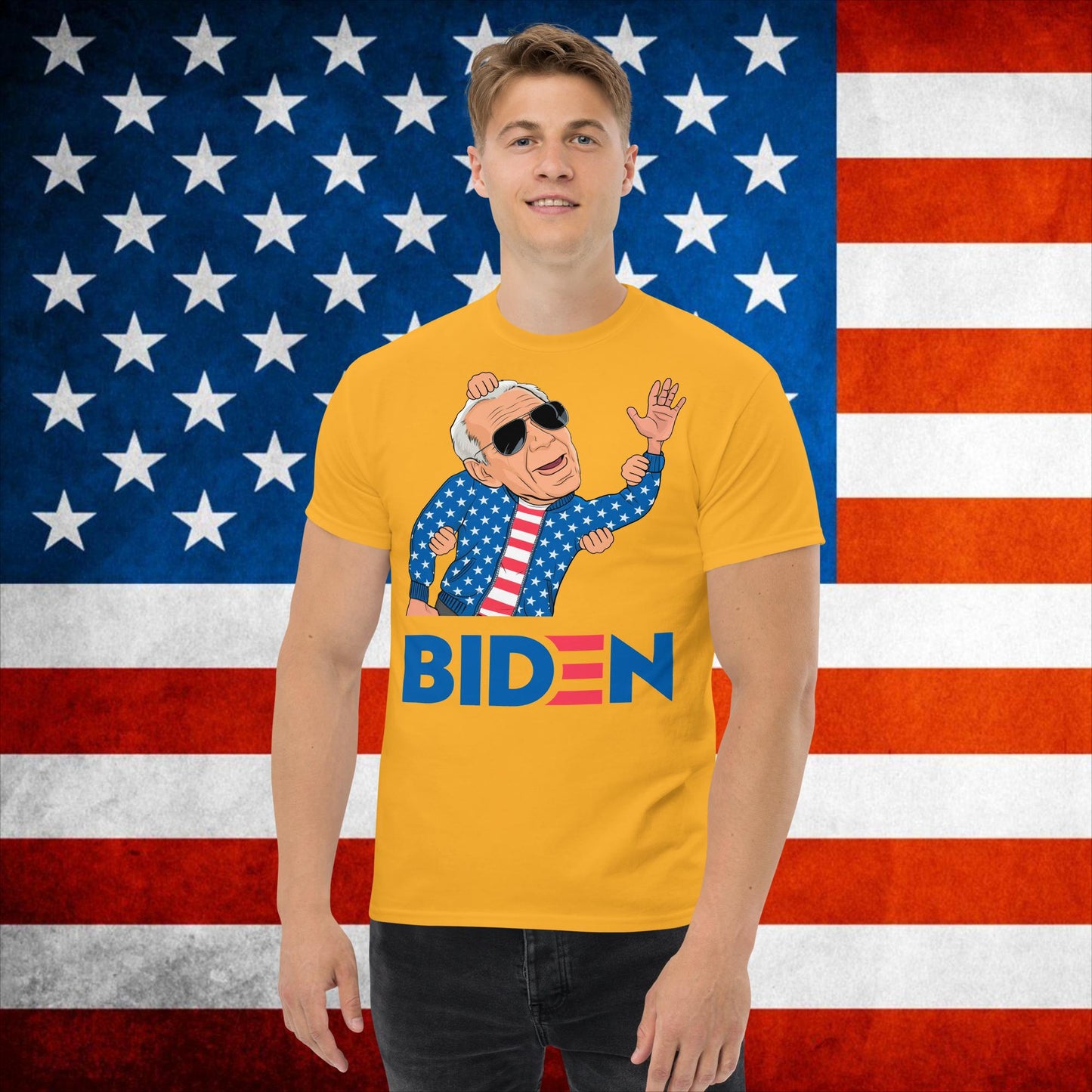 Joe Biden T-shirt Biden Shirt Biden Meme T shirt Democrat Tshirt Republican Shirt Trump T-shirt Politics Tee Elections Shirt Biden 2024 Giftclassic tee Gold T-shirts Democrats Joe Biden Politics Next Cult Brand