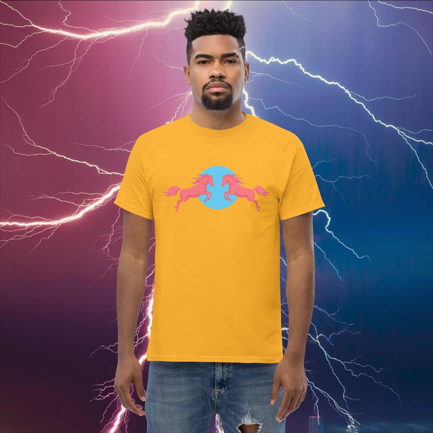 Kenergy Red Bull Ken Barbie Ryan Gosling Kenergy classic tee Gold T-shirts Barbie Ken Kenergy Movies Next Cult Brand