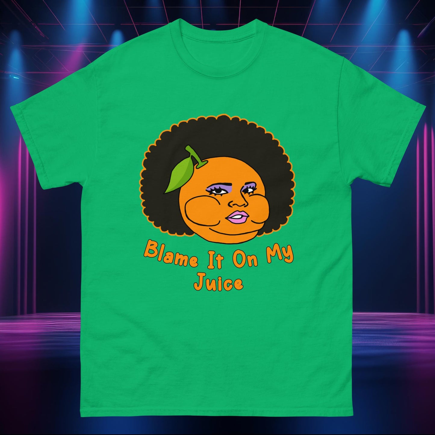 Blame It On My Juice Lizzo Special Tour Lizzo Merch Lizzo Gift Lizzo Song Lyrics Lizzo Shirt Irish Green T-shirts Lizzo Music Next Cult Brand