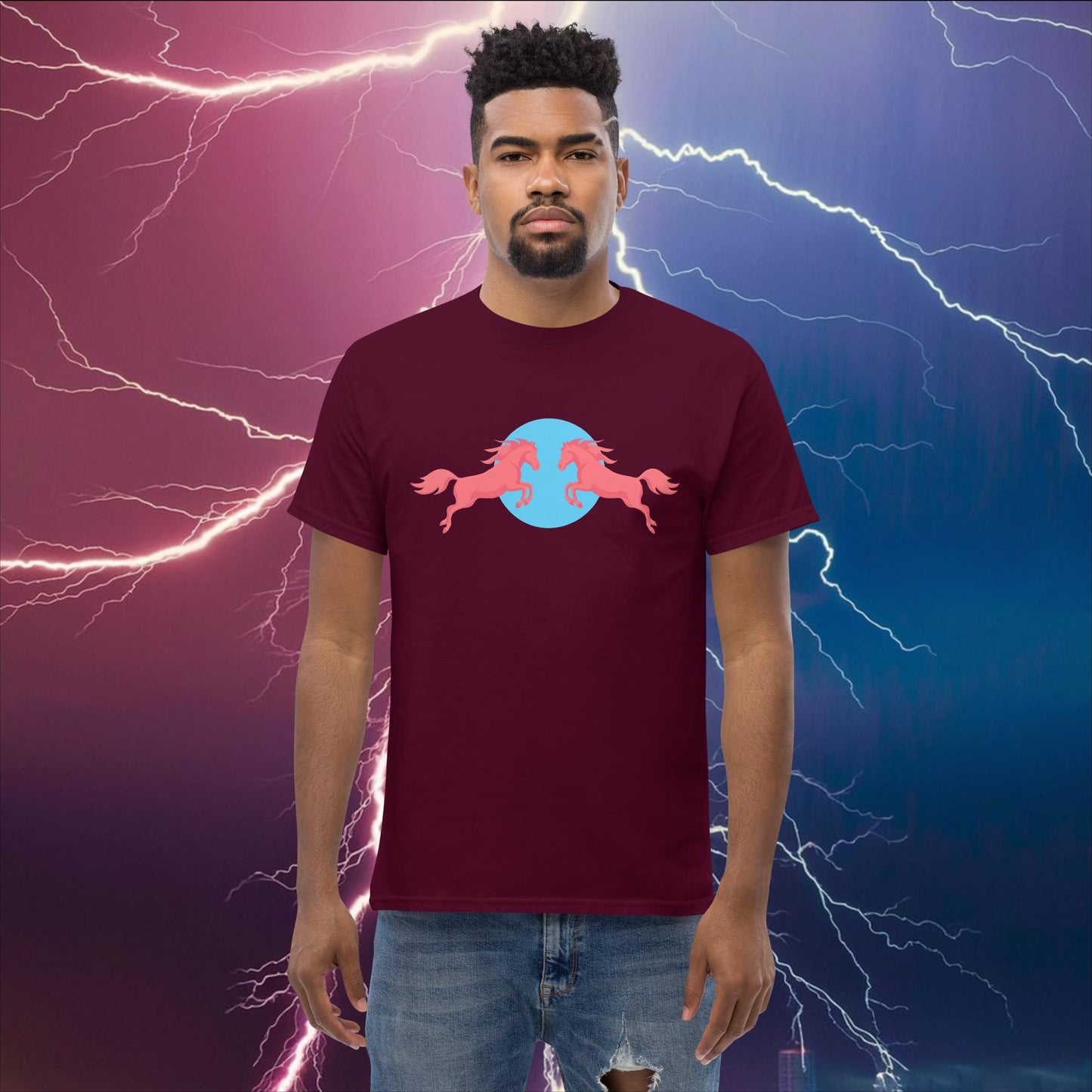 Kenergy Red Bull Ken Barbie Ryan Gosling Kenergy classic tee Maroon T-shirts Barbie Ken Kenergy Movies Next Cult Brand