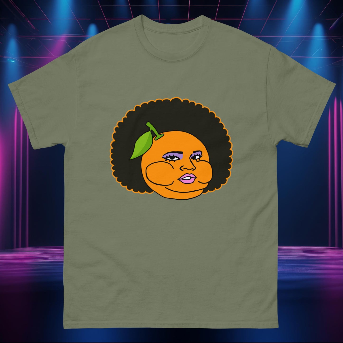 Blame It On My Juice Lizzo Special Tour Lizzo Merch Lizzo Gift Lizzo Song Lyrics Lizzo classic tee Military Green T-shirts Lizzo Music Next Cult Brand