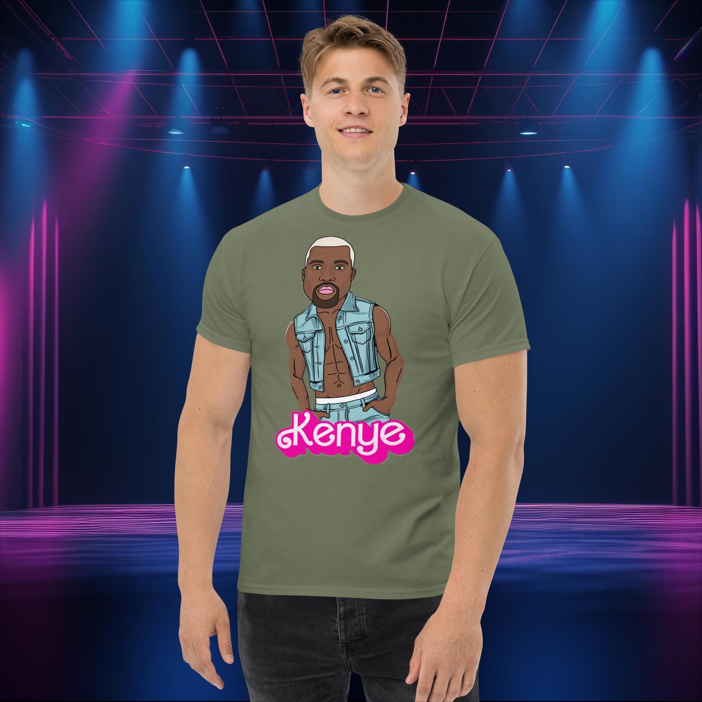 Kanye West Shirt Kanye West T-shirt Kanye Tshirt Kanye T shirt Kanye Tee Barbie Shirt Ken Shirt Ryan Gosling Shirt Barbie Gift Barbie Tshirt Military Green T-shirts Barbie Kanye West Ken Movies Music Next Cult Brand