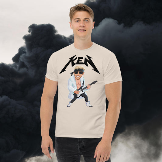 Rockstar Ken Barbie Movie Ryan Gosling tee Natural T-shirts Barbie Celebrities Ken Movies Ryan Gosling Next Cult Brand